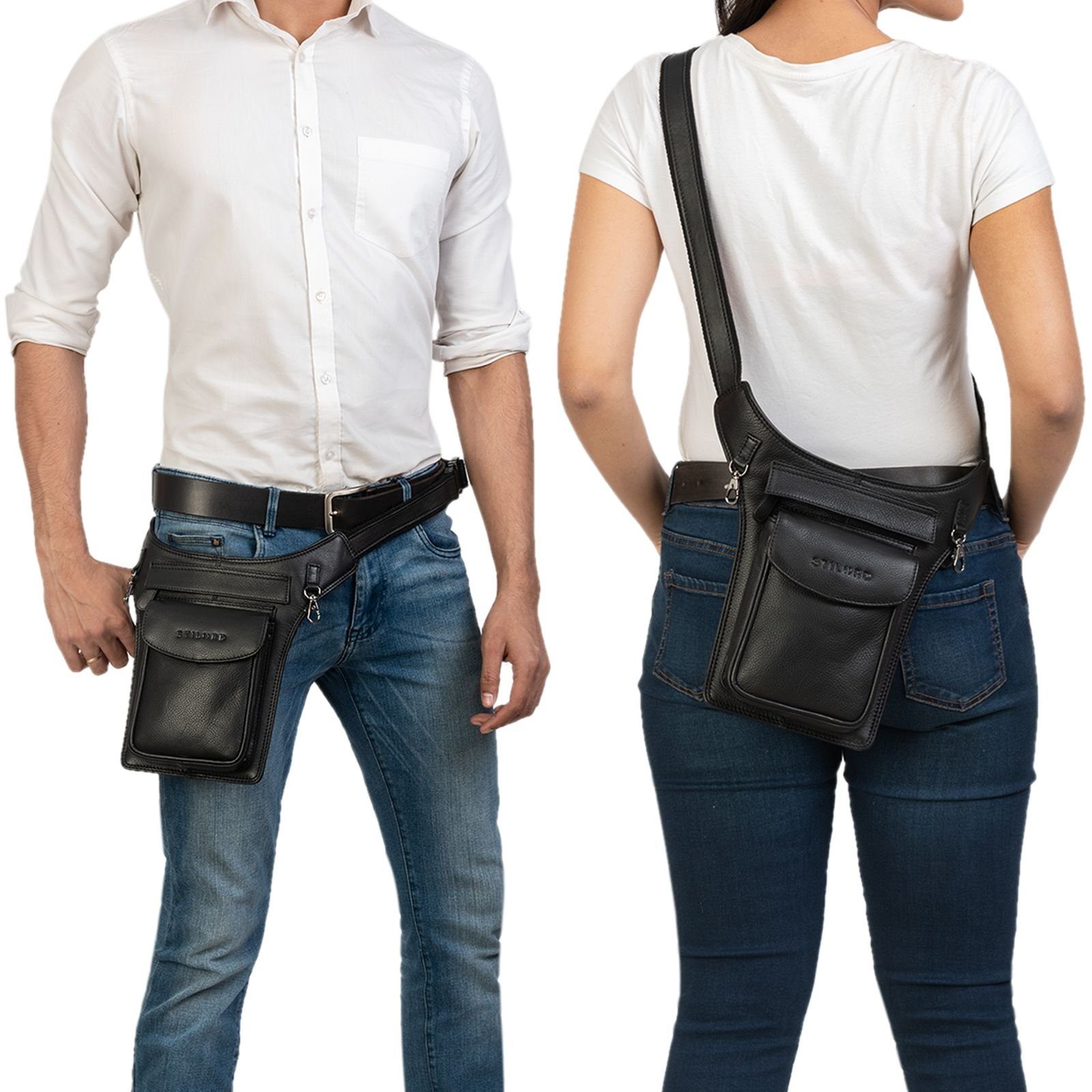 STILORD Bauchtasche STILORD "Frankie" Hüfttasche Leder