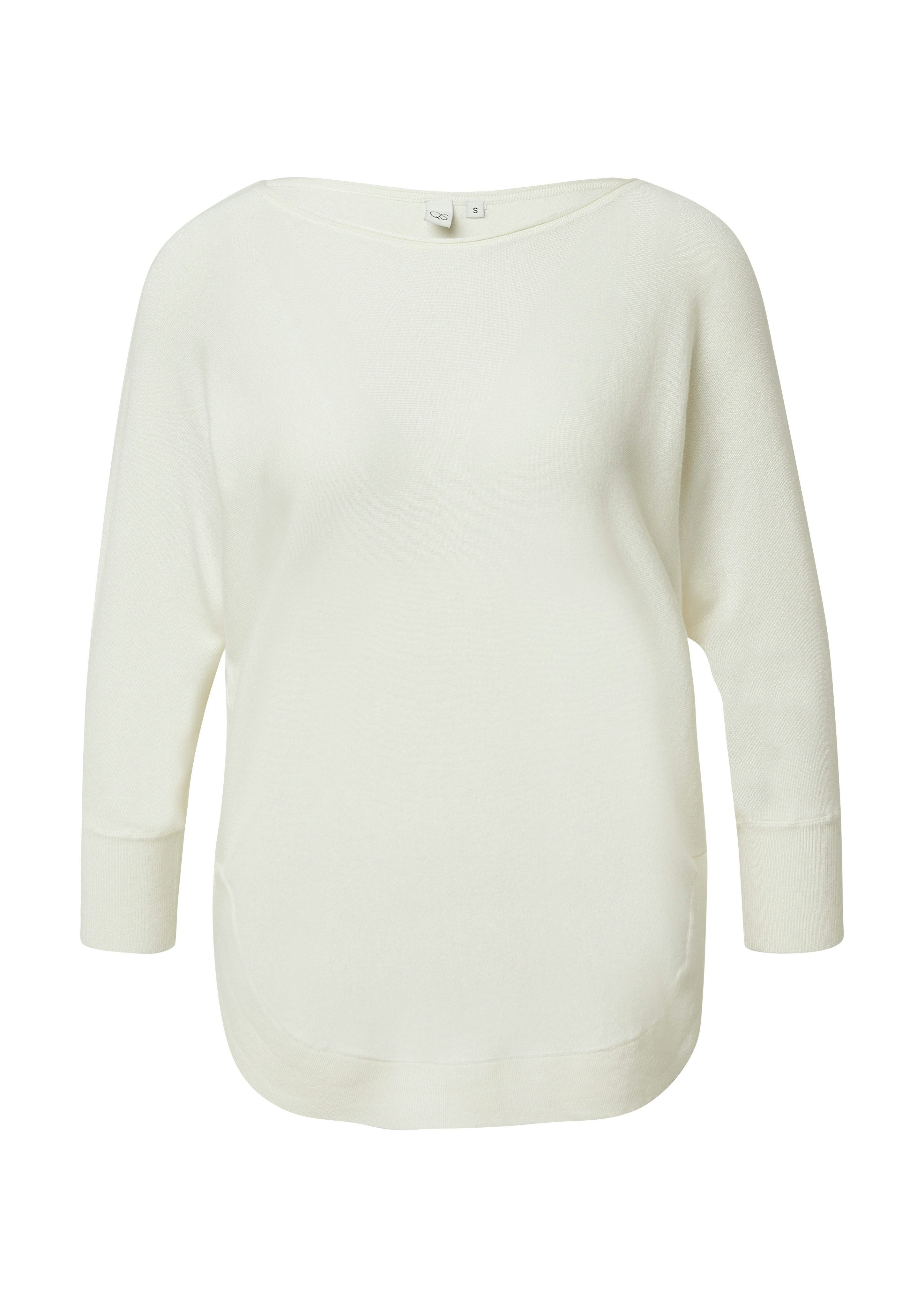 QS Strickpullover mit Rippbündchen