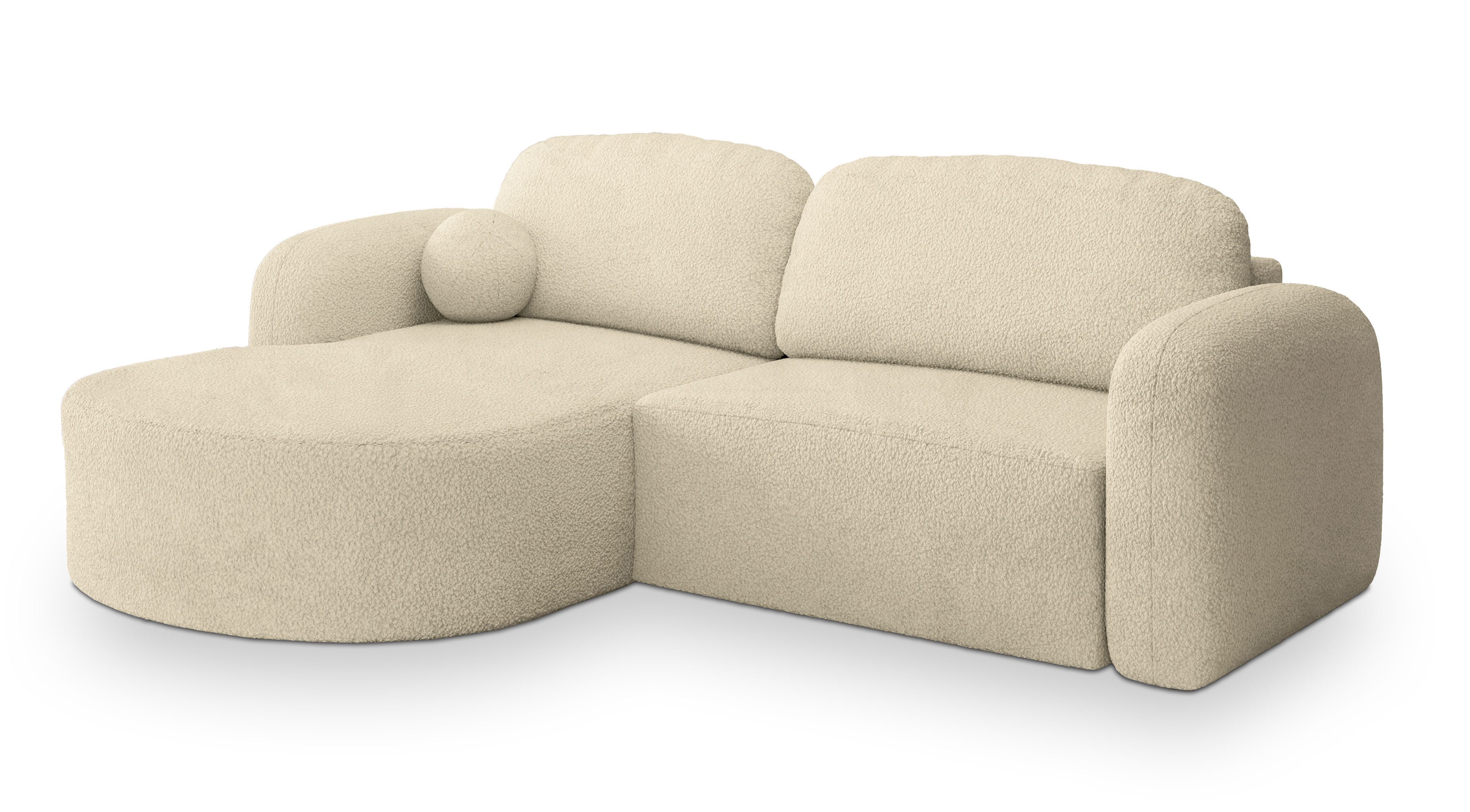 Masseno Ecksofa AMILIA mit Schlaffunktion L-Form, günstig online kaufen