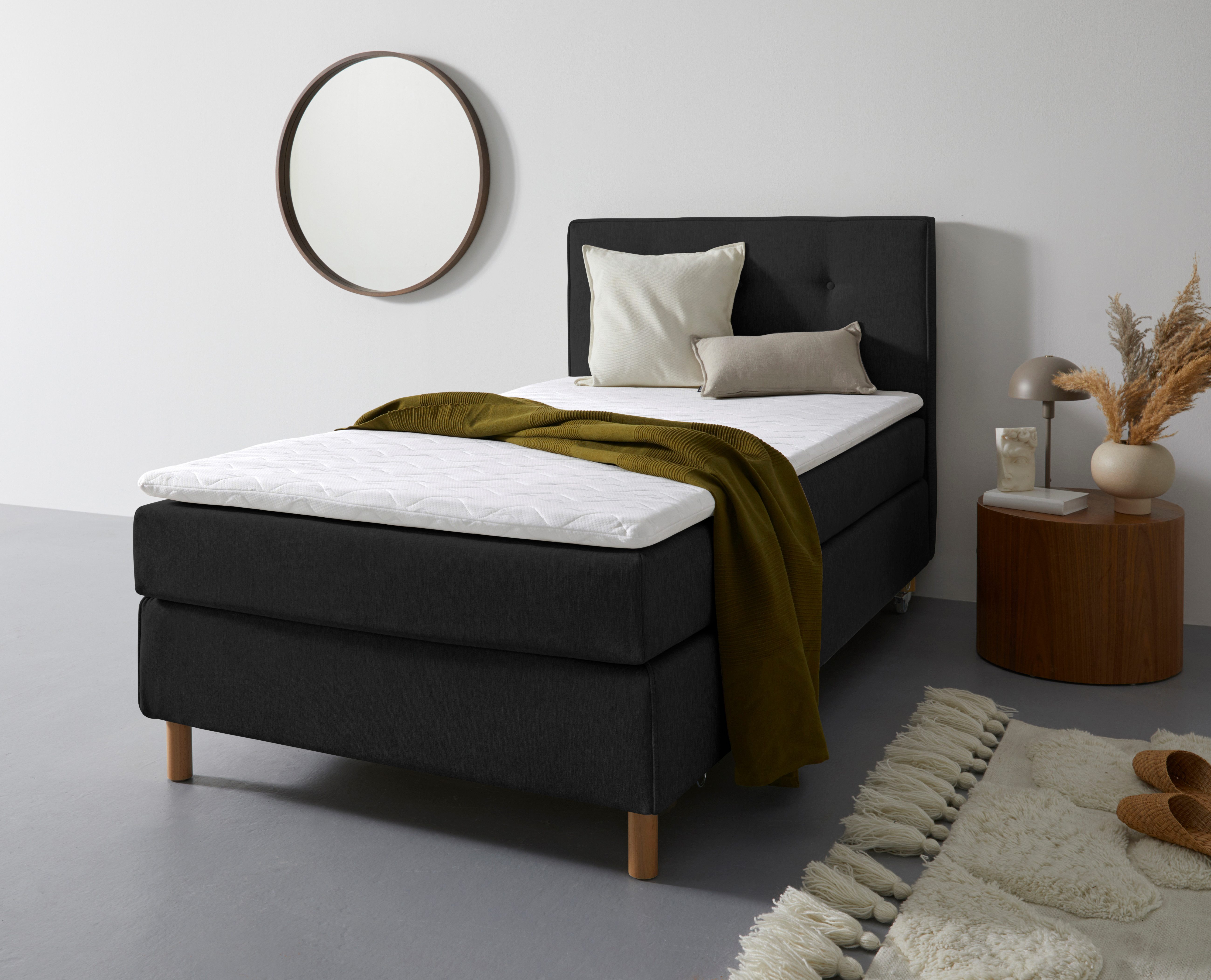Home affaire Boxspringbett Heimatblick 100x200cm beliebig günstig online kaufen