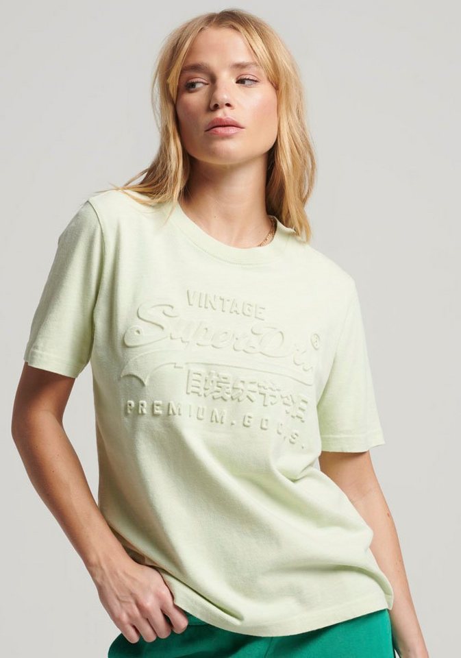 Superdry Rundhalsshirt EMBOSSED VL T SHIRT