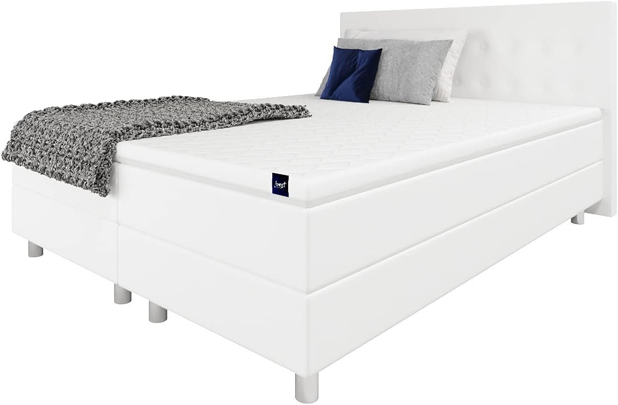Best for Home Boxspringbett Neo Sawana Bonellfederkernmatratze mit 7 cm Top günstig online kaufen