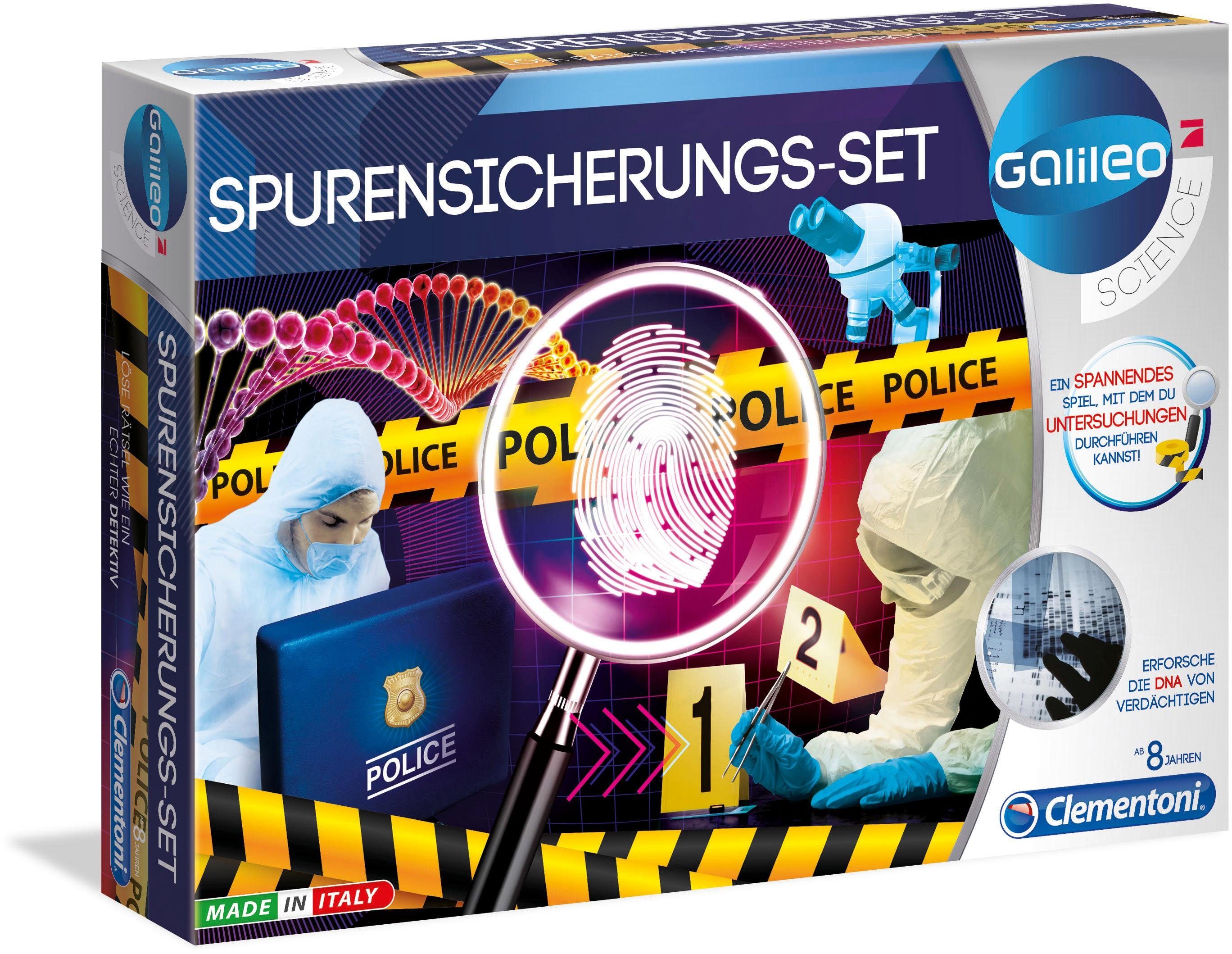 Image of Clementoni - Galileo - Spurensicherungs-Set