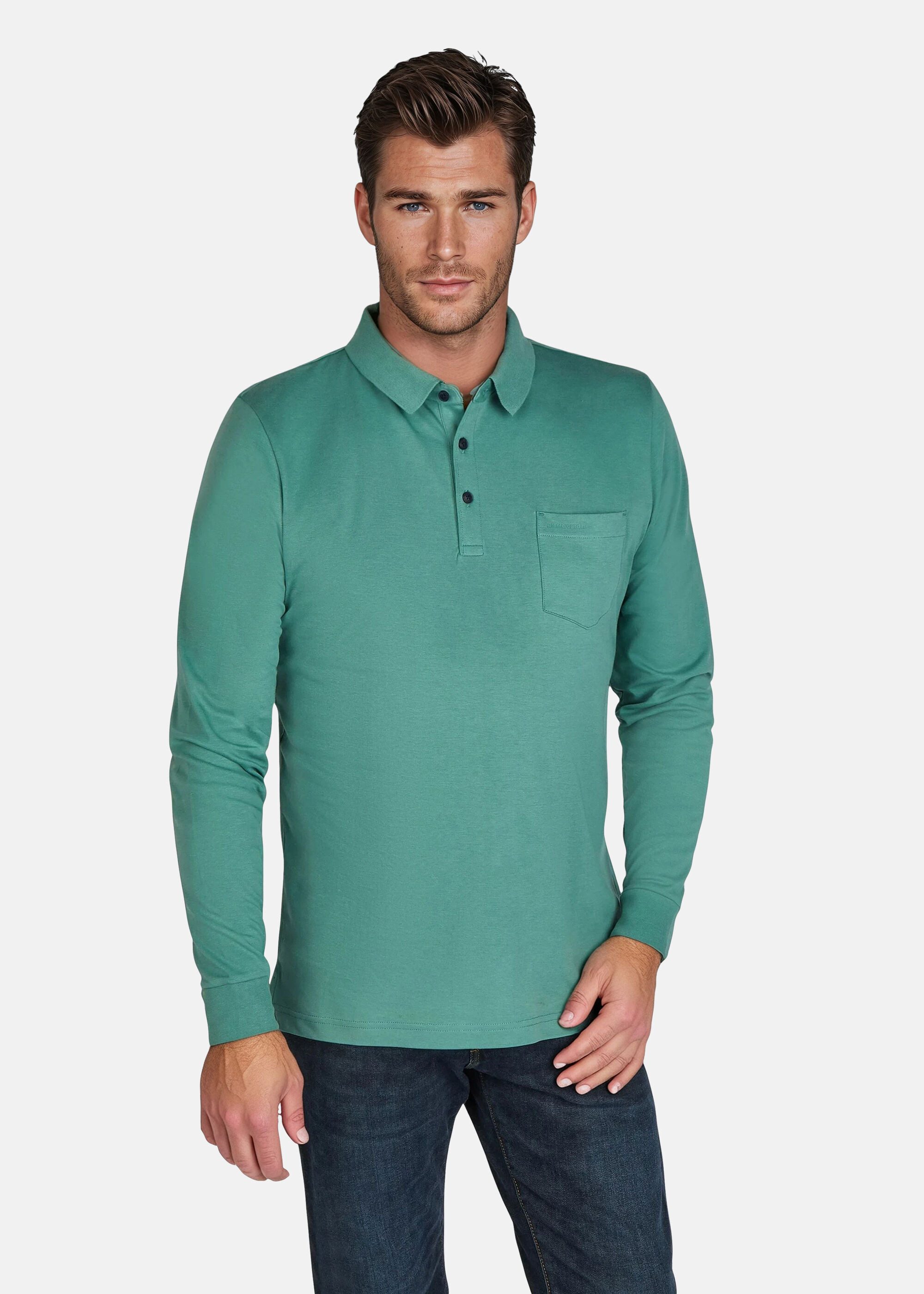 Pierre Cardin Poloshirt (1-tlg) aus 100 Prozent Baumwolle