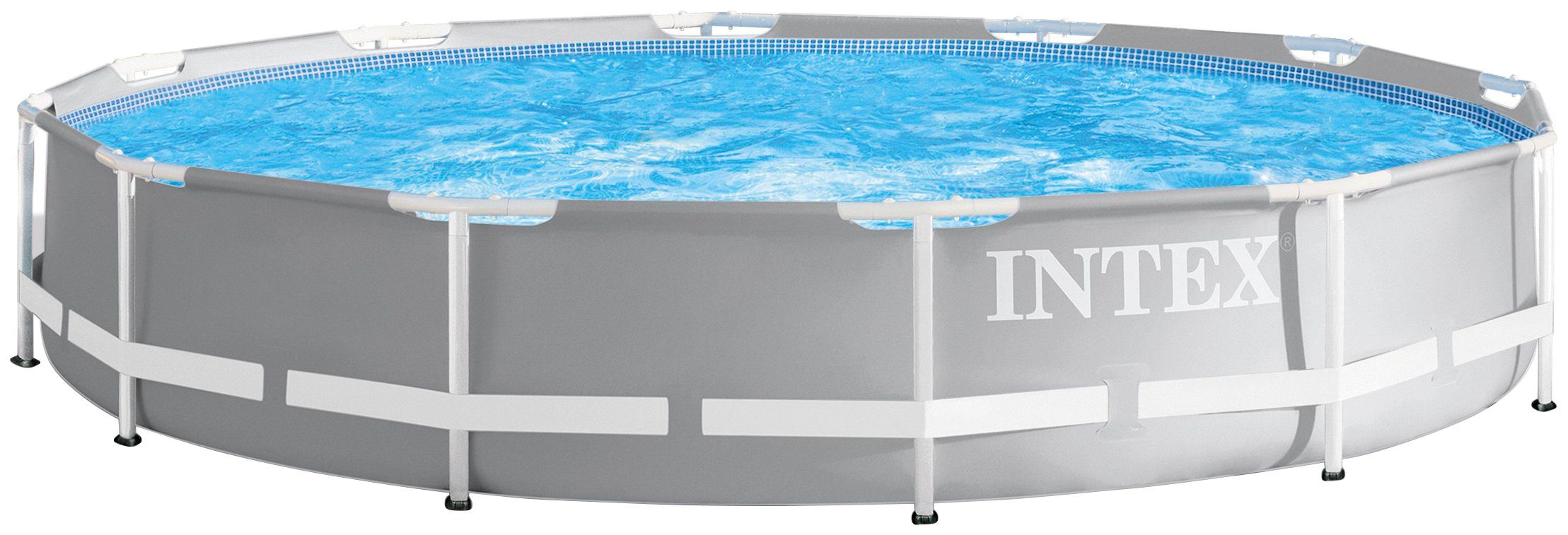 Intex Framepool Prism Frame Premium Pool (Set), ØxH: 366x76 cm, mit Kartuschenfilteranlage