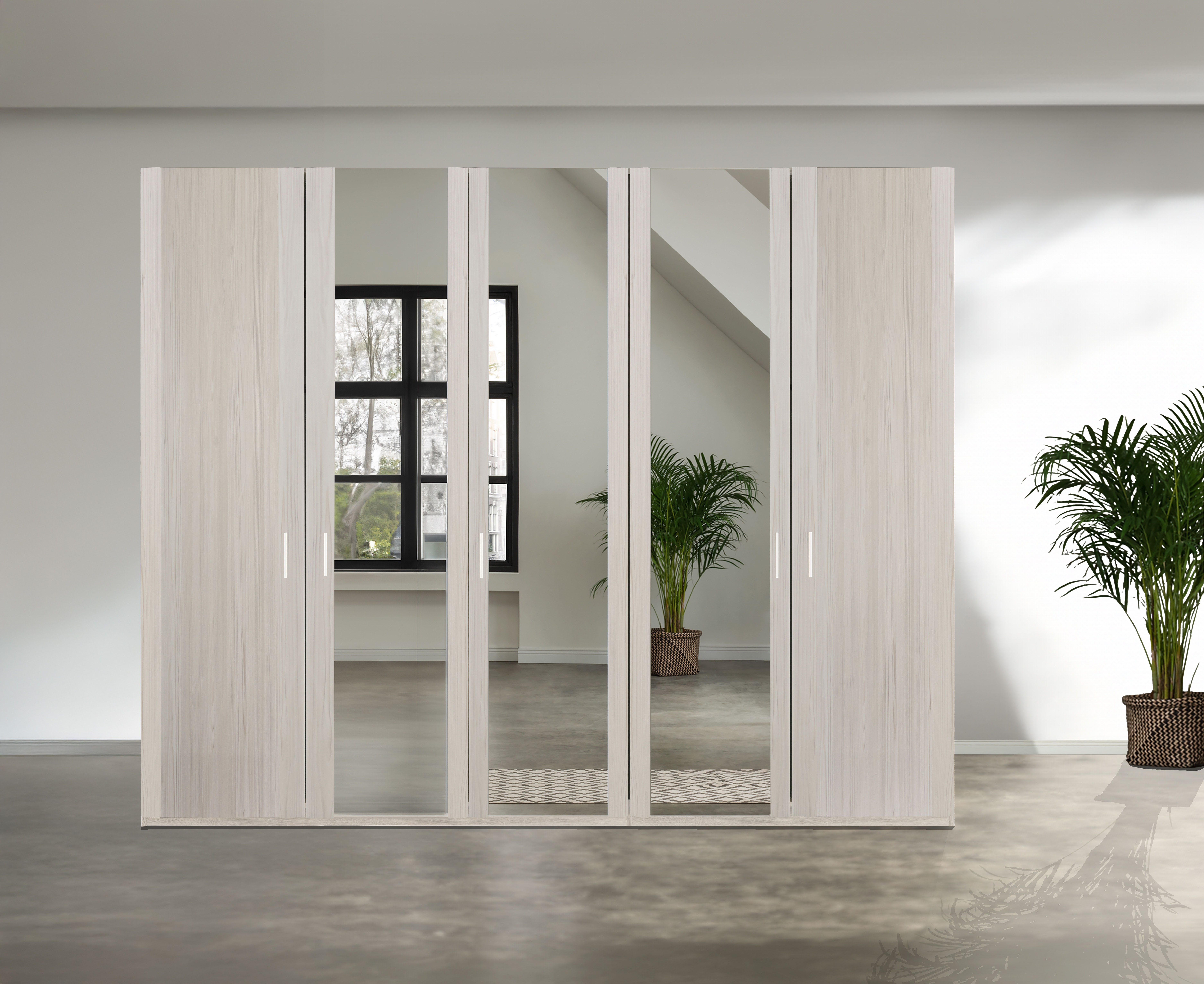 WIEMANN Kleiderschrank Bern hochwertige Beschläge inkl. Türdämpfung