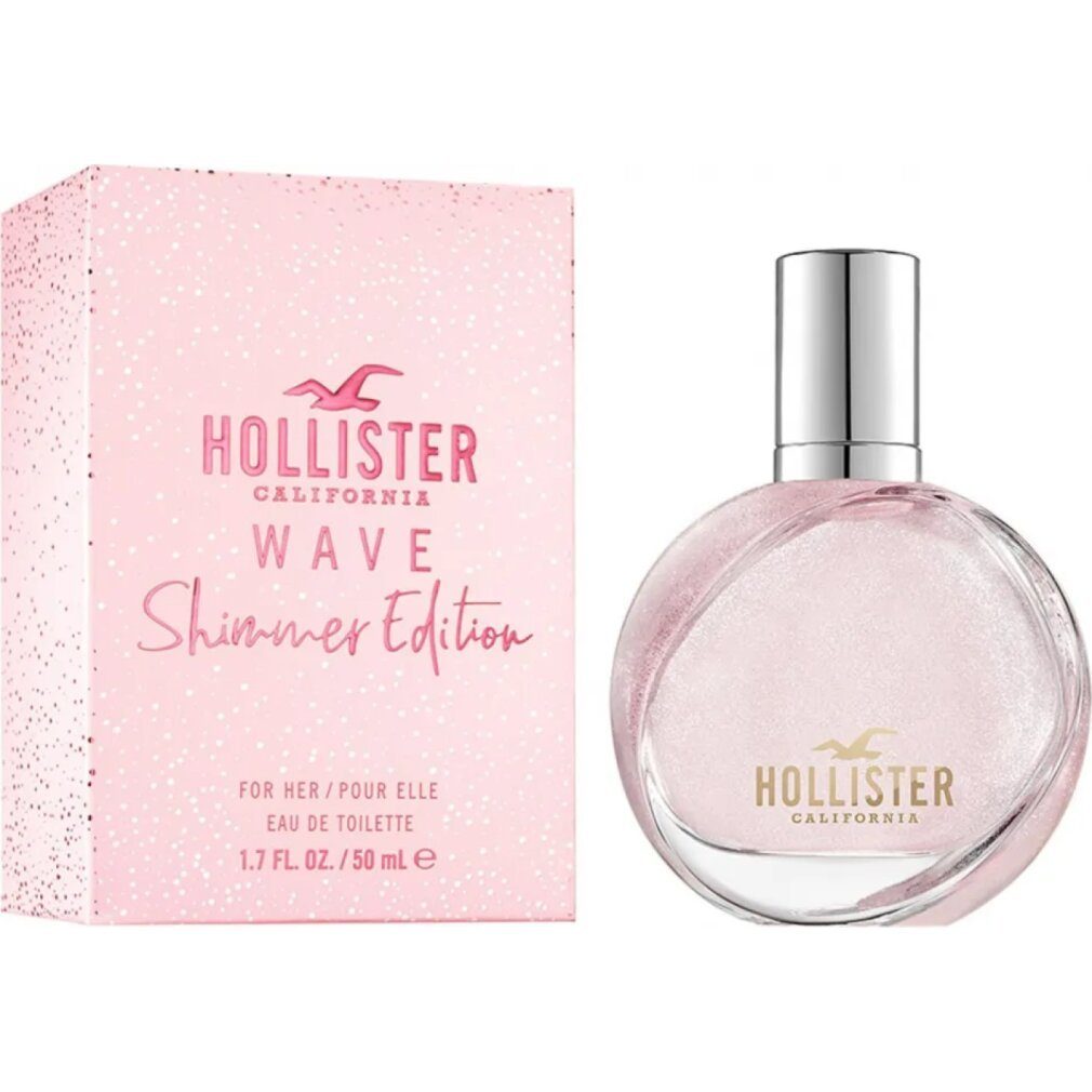 HOLLISTER Eau de Toilette Wave For Her Surf Edition(Shimmer) Edt 50ml