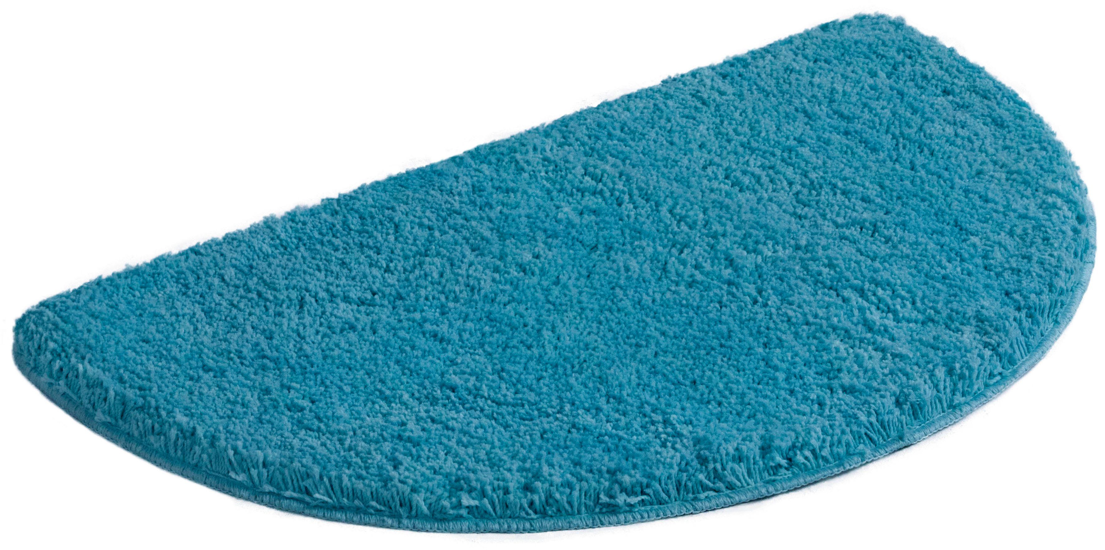 my home Badematte Sanremo, Badvorleger, Badezimmer Teppich, sehr weich, Höh günstig online kaufen