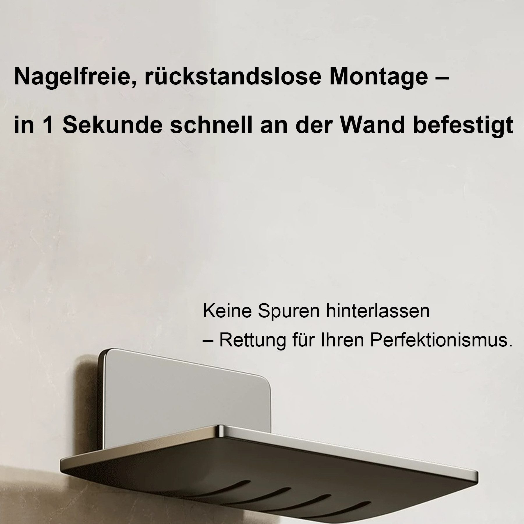 Mutig Seifenschale Seifenschale,Seifenhalter ohne Bohren Edelstahl selbstklebend, Seifenkorb Seifenschale Wandmontage für Schwämme Bürsten Seife, Wand Montage Klebepad Seifenablage für Badezimmer Küche Balkon, Küche,Balkon,Seifenschale,für Aufbewahrung von Seifenschwamm Bürste, für Dusche, Küche Schwammhalter, Chrom,Luftfahrtaluminium