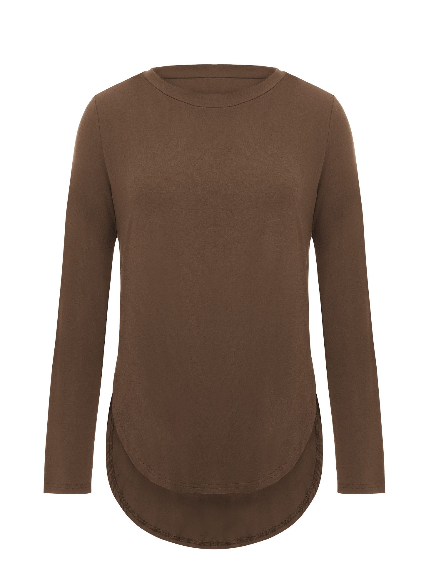 Imily Bela Longshirt Damen Langärmlige Tunika-Tops (Packung, 1-tlg., 1per-P günstig online kaufen