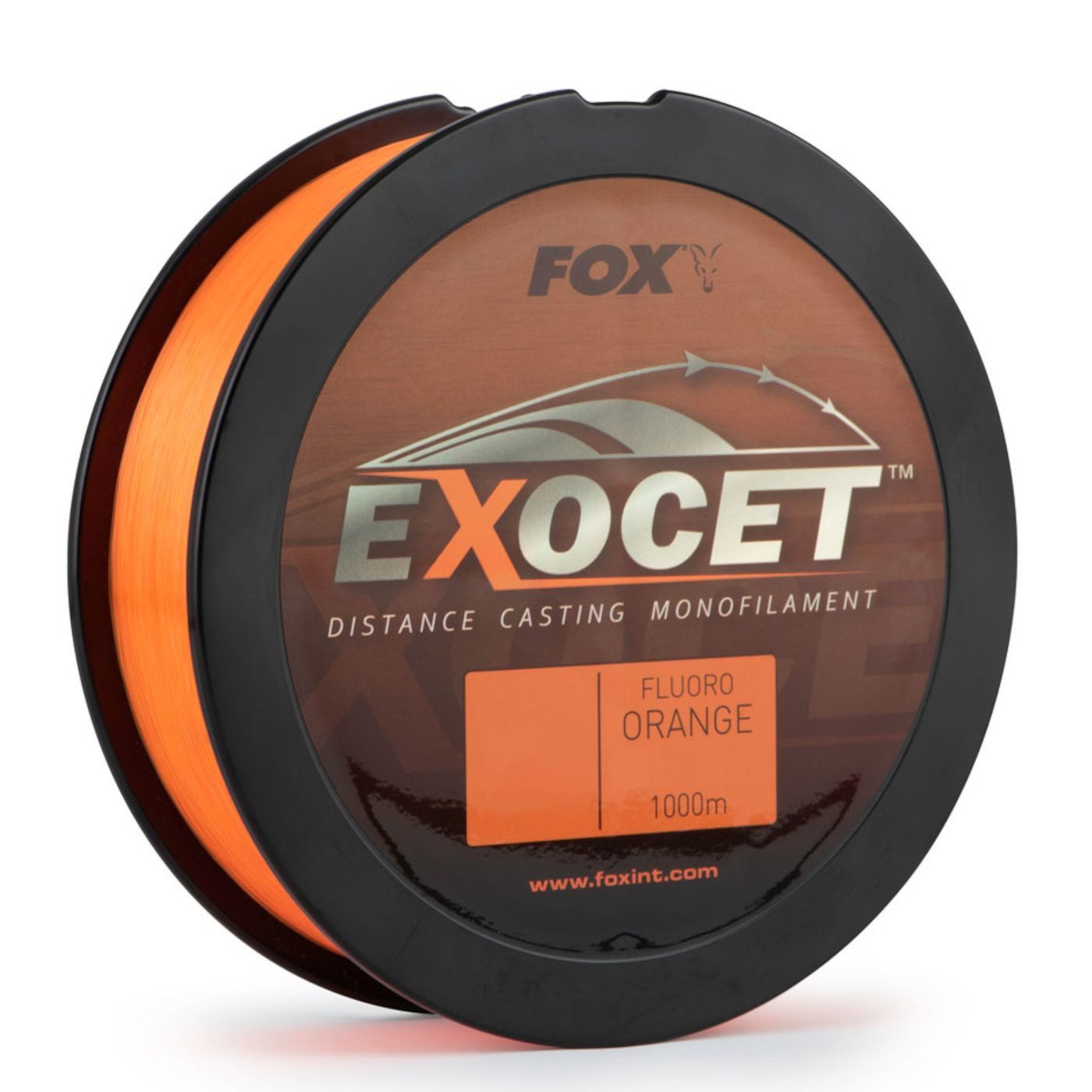 Angelschnur Fox Exocet Fluoro Orange Mono - 1000m monofile Karpfenschnur