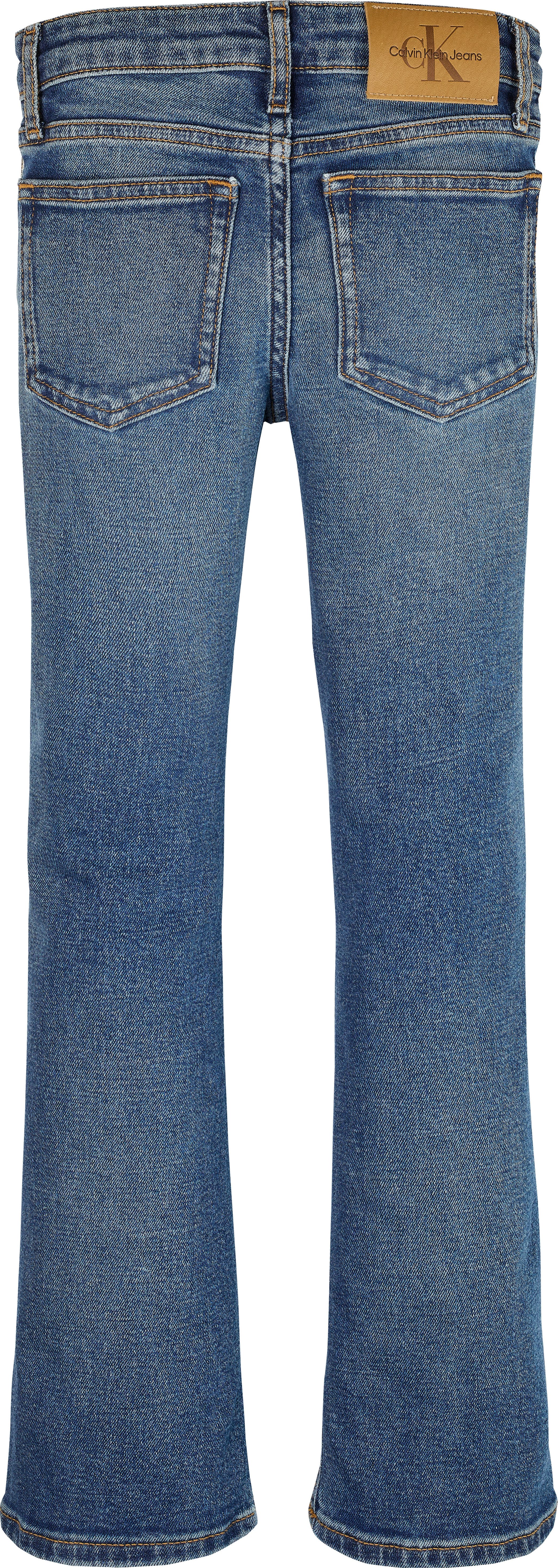 Calvin Klein Jeans Schlagjeans MR FLARE für Kinder bis 16 Jahre, used-washed