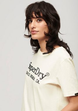 Superdry T-Shirt METALLIC VENUE RELAXED TEE