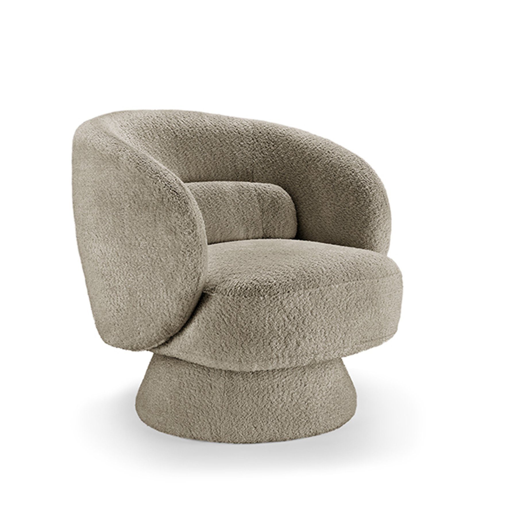 riess-ambiente Drehsessel BOSSA NOVA taupe (Einzelartikel, günstig online kaufen