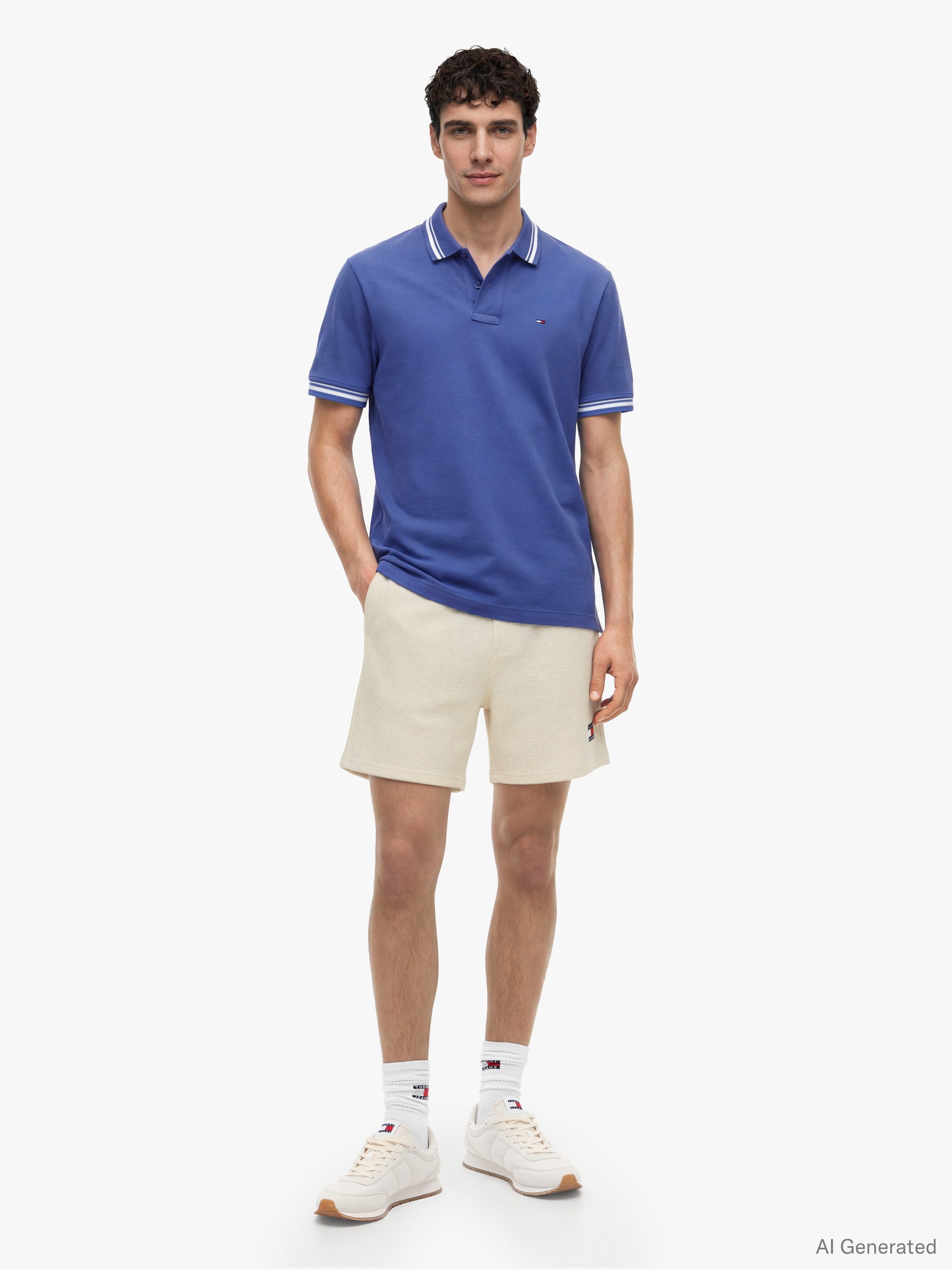 Tommy Jeans Poloshirt TJM REGULAR TIPPED Regular fit mit Polokragen – Bild 4 von 5