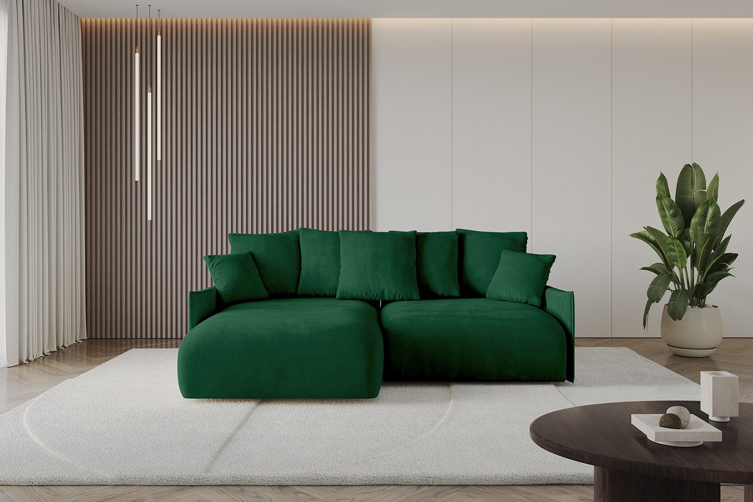 ALTDECOR Ecksofa ONESK-L-v1, Couch mit Schlaffunktion, günstig online kaufen