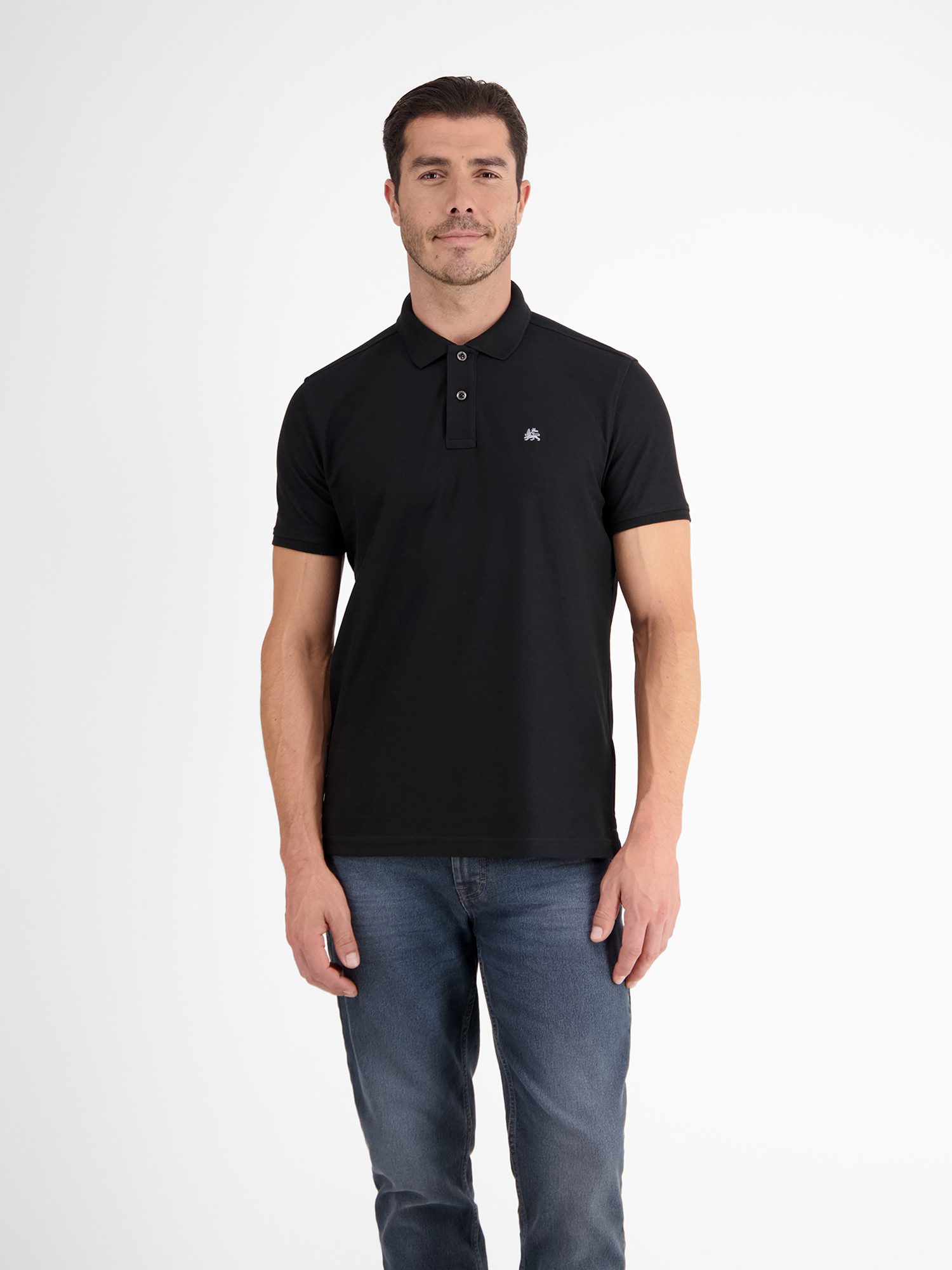 LERROS Poloshirt COOL & DRY mit Logo-Stickerei