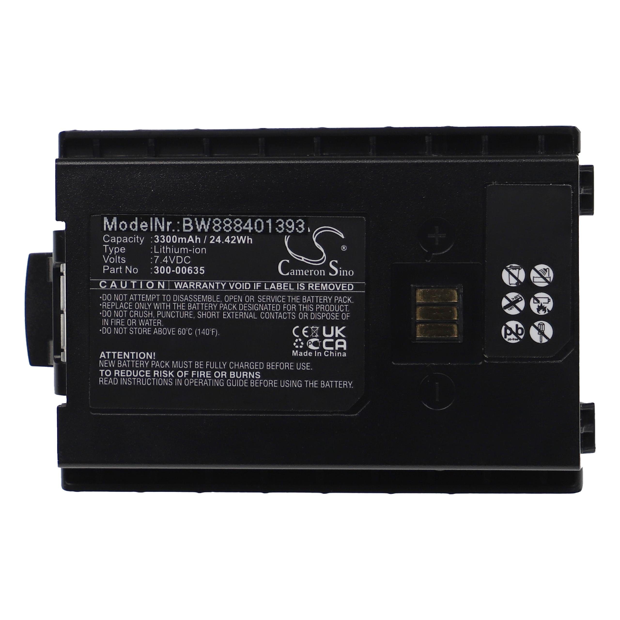 vhbw passend für Sepura Tetra STP8000, STP8080, STP8038, STP8040 ...