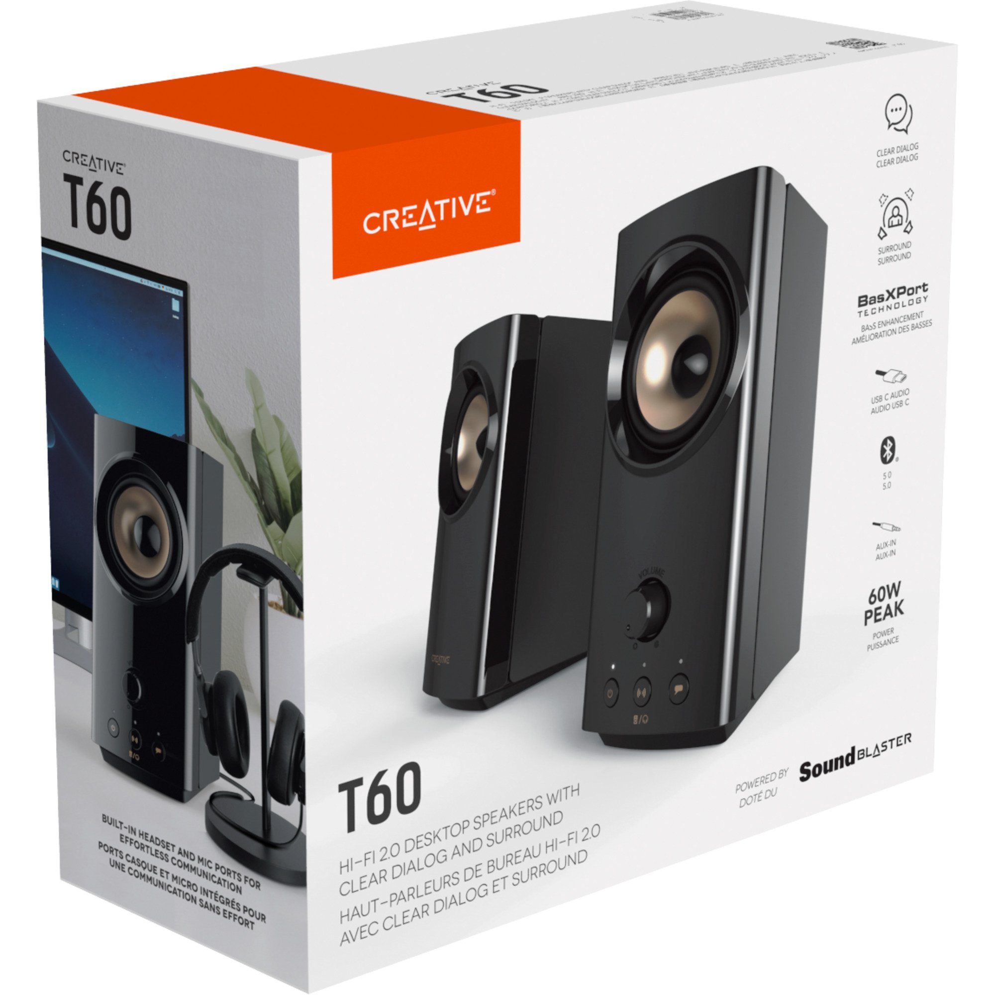 Creative Labs Creative T60, Lautsprecher Lautsprecher