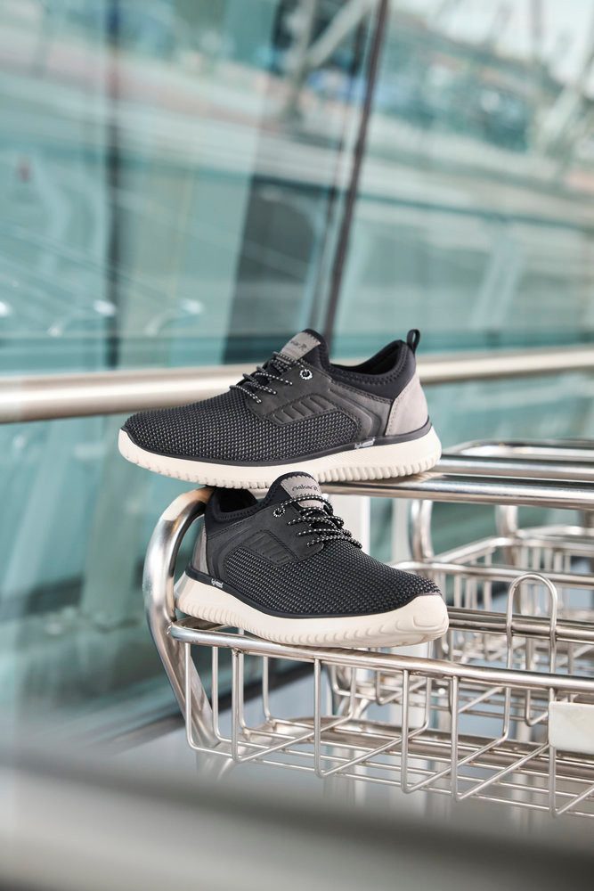 Rieker Slip-On Sneaker Slipper, Halbschuh, Freizeitschuh, Sneaker zum Schlupfen