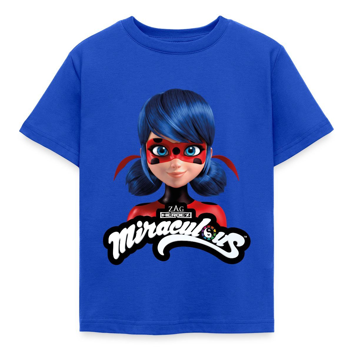 T-Shirt Miraculous Ladybug Mit Logo Kinder T-Shirt