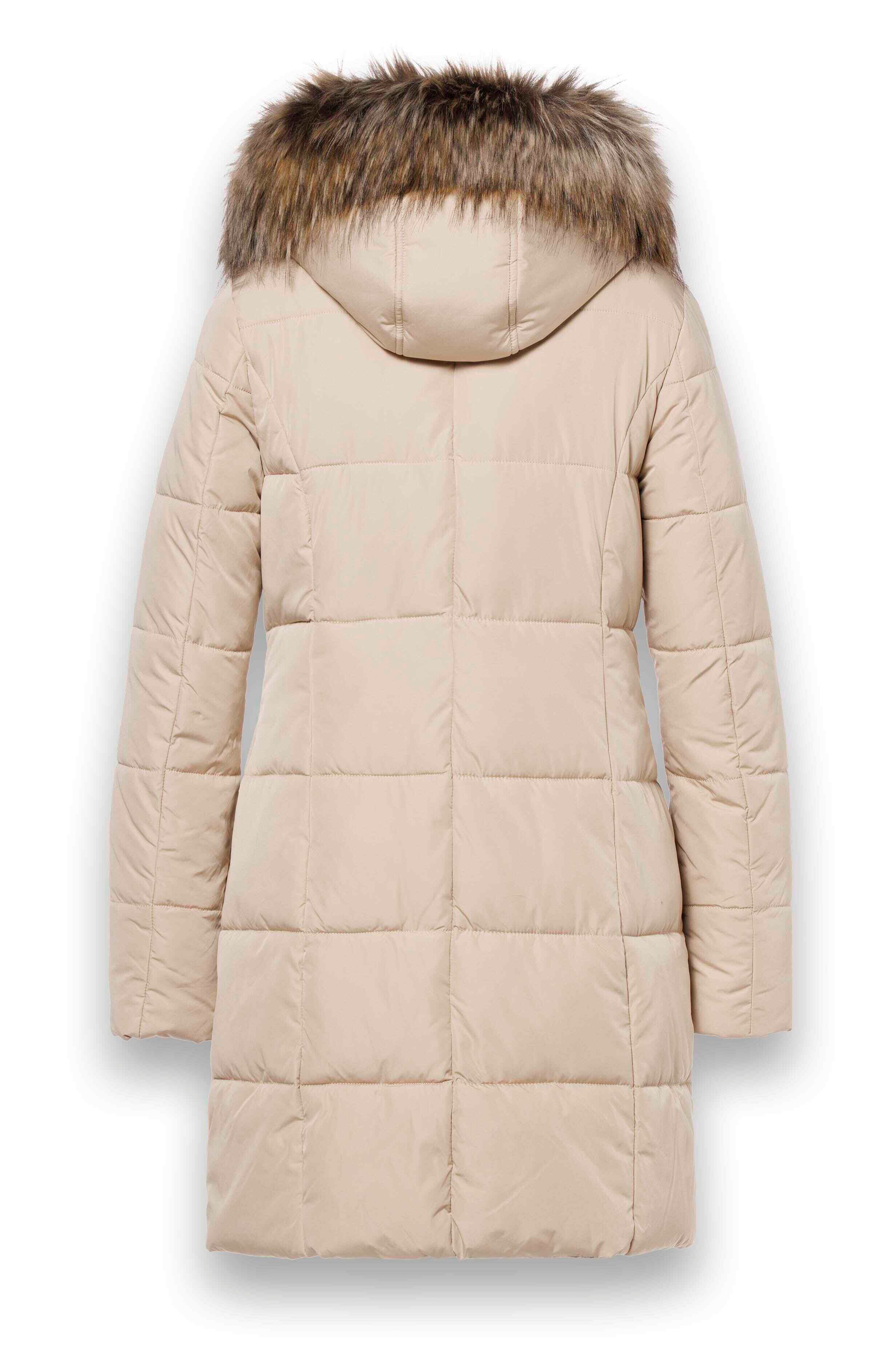 District Steppmantel Chatel (warm, wasserabweisend) cream Damen günstig online kaufen