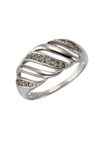 DIAMONDS BY ELLEN K. Кольцо 925/- Sterling Silber бриллиант...