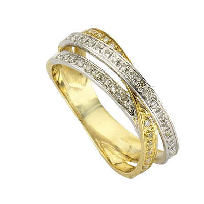 Diamonds by Ellen K. Fingerring »585 Gold Diamant 0,24ct.«