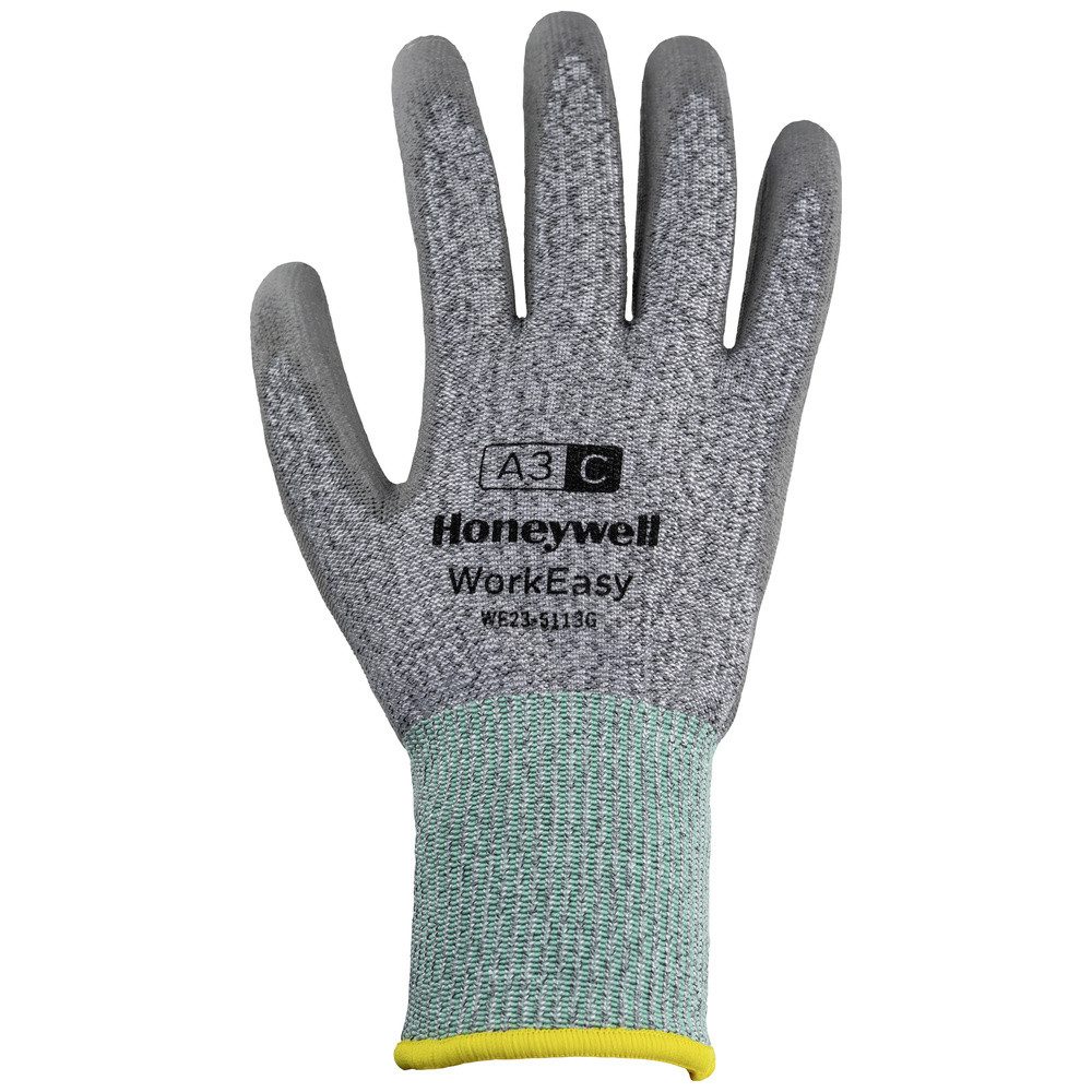 Honeywell Schnittschutzhandschuhe Honeywell Workeasy 13G GY PU A3/ WE23-5113G-7/S Schnittschutzhandschu