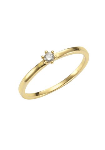 OROLINO Кольцо »585/- Gelbgold Brillant&...