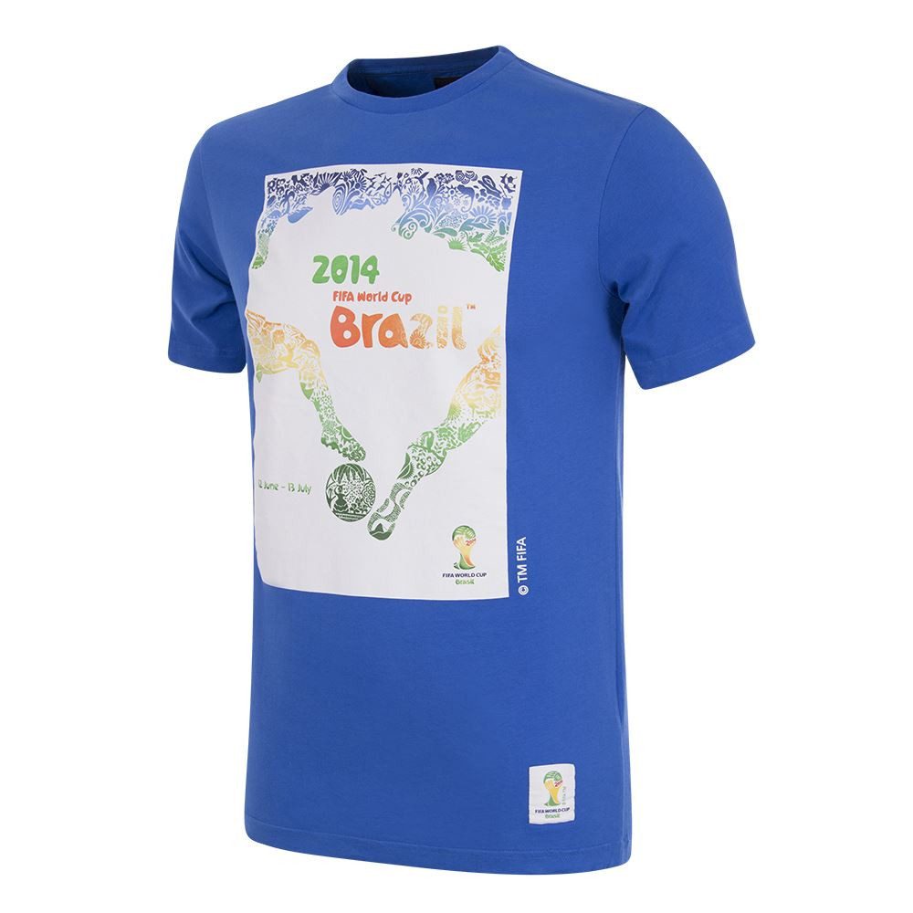 COPA T-Shirt Brasilien 2014 World Cup Poster