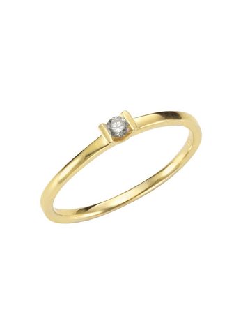 OROLINO Кольцо »585/- Gelbgold Brillant&...