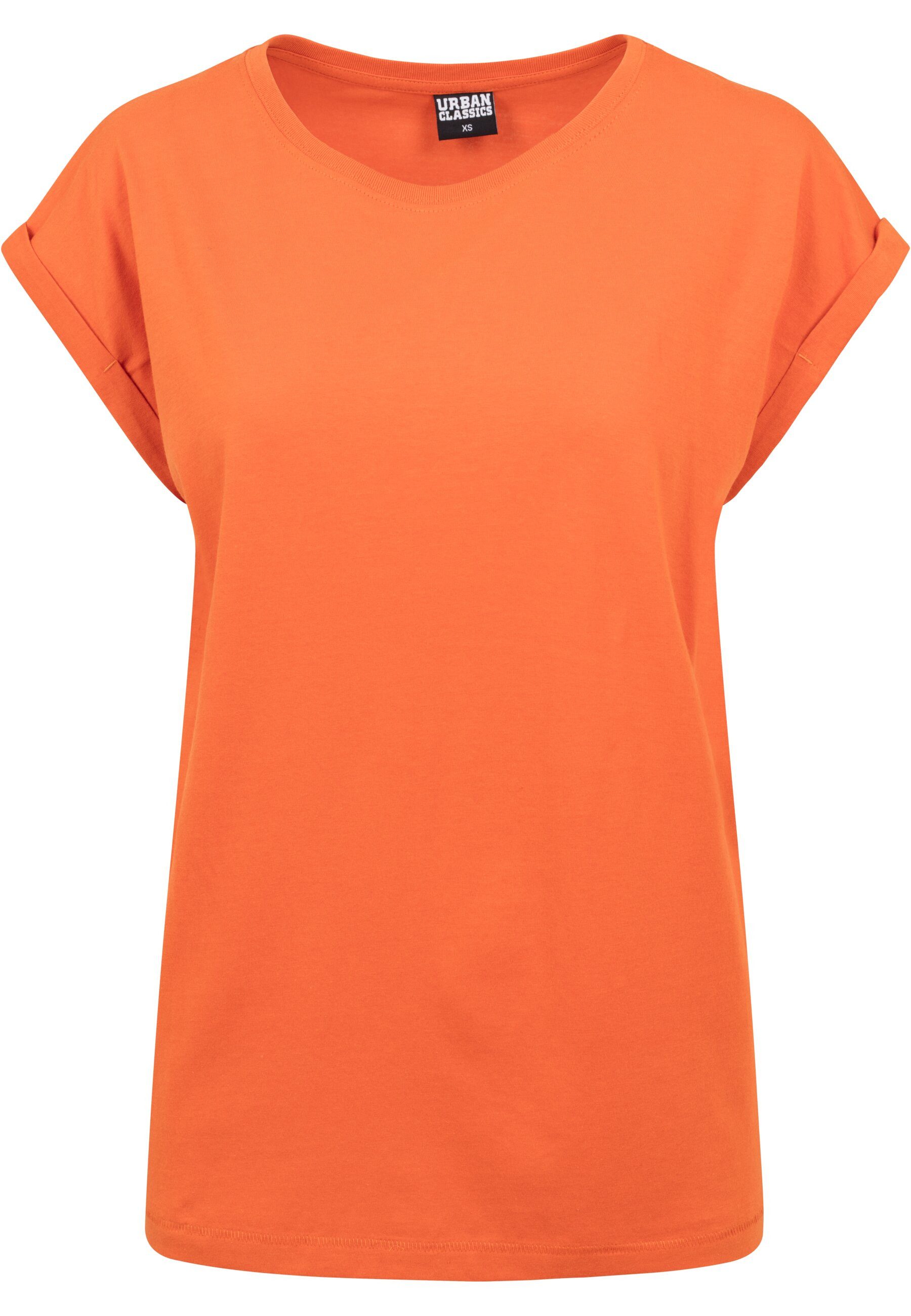 Kurzarmshirt Urban Classics Damen Ladies Extended Shoulder Tee