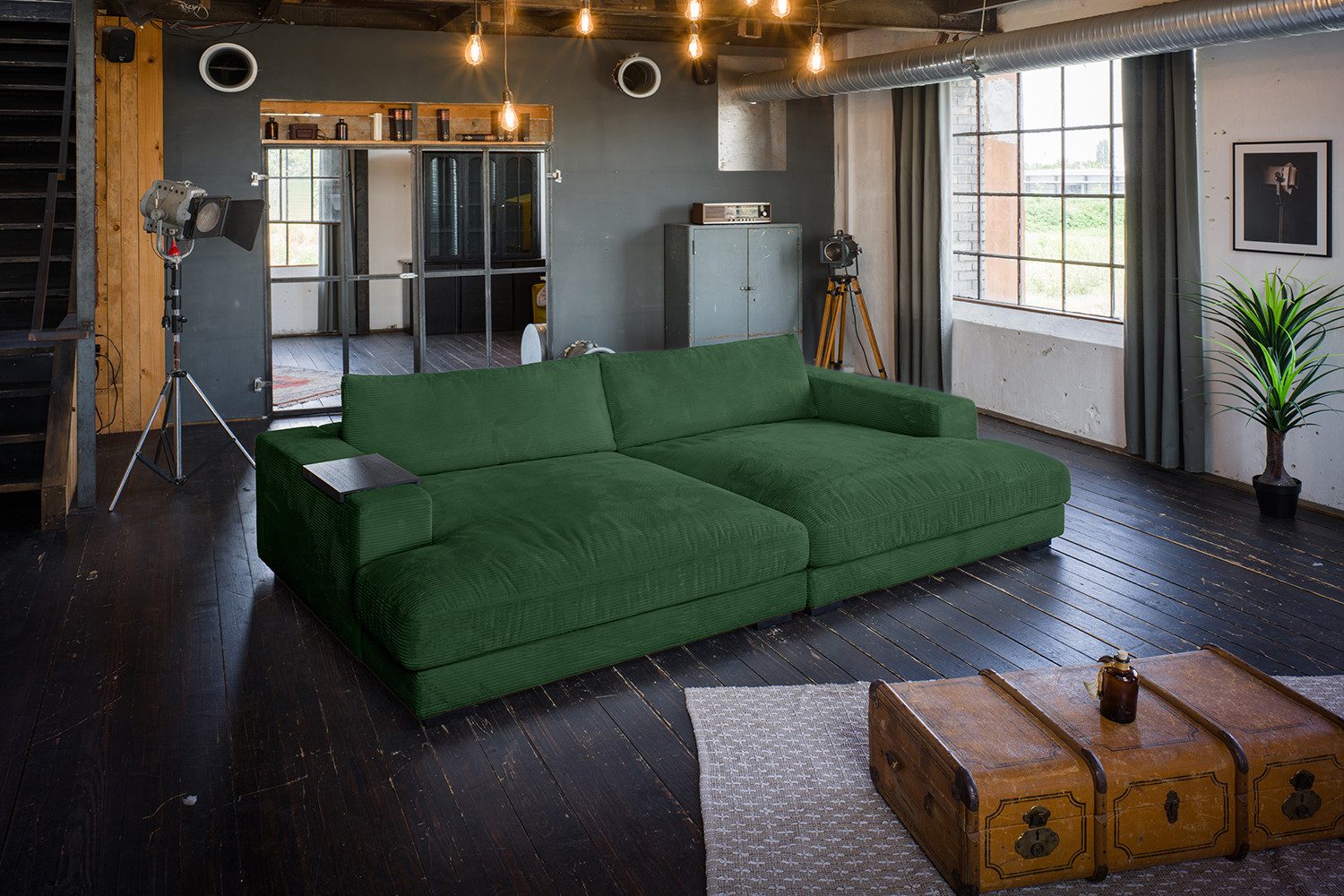 KAWOLA Big-Sofa MADELINE Riesen Cordsofa - günstig online kaufen