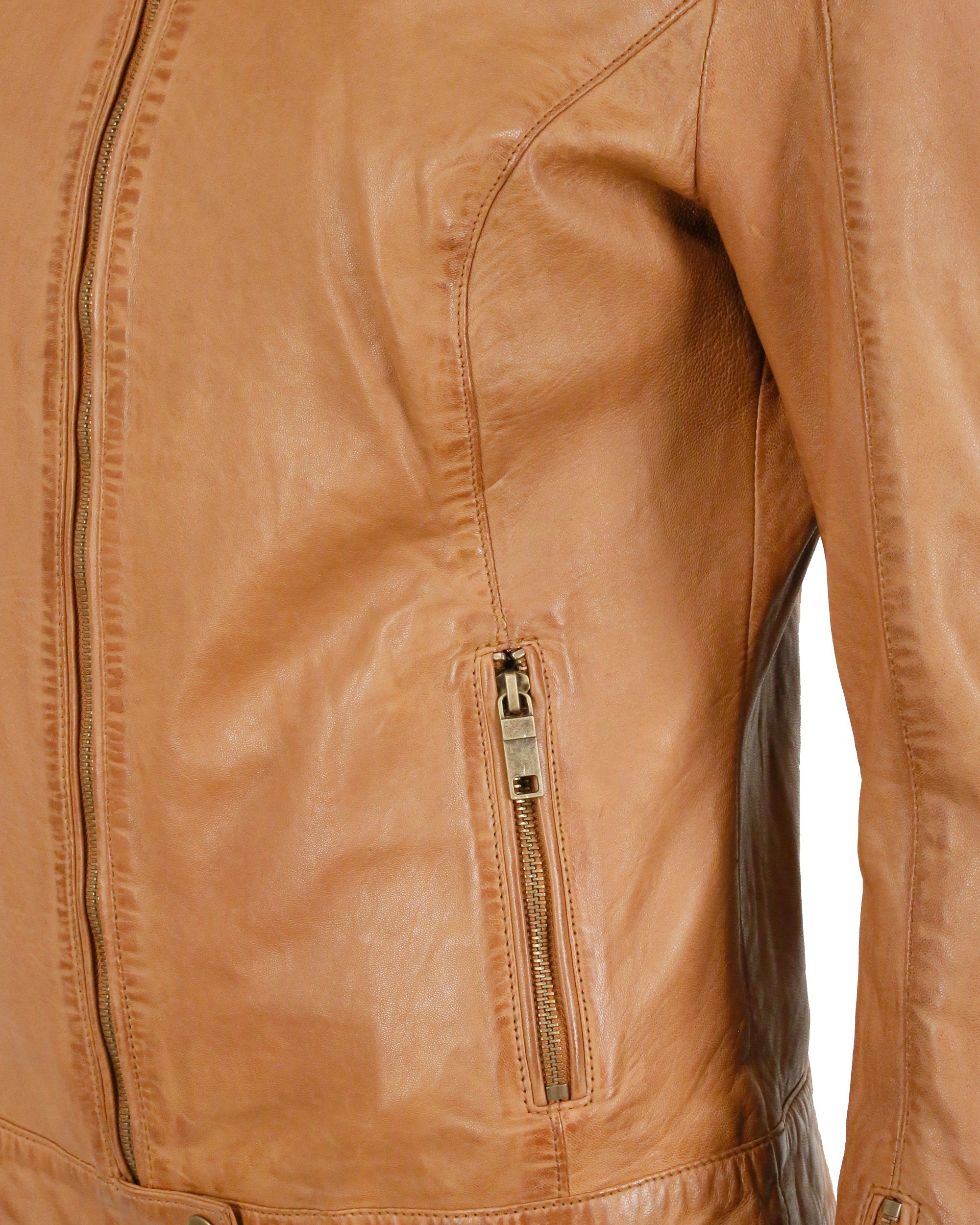 Lederjacke JCC cognac 6071028-2