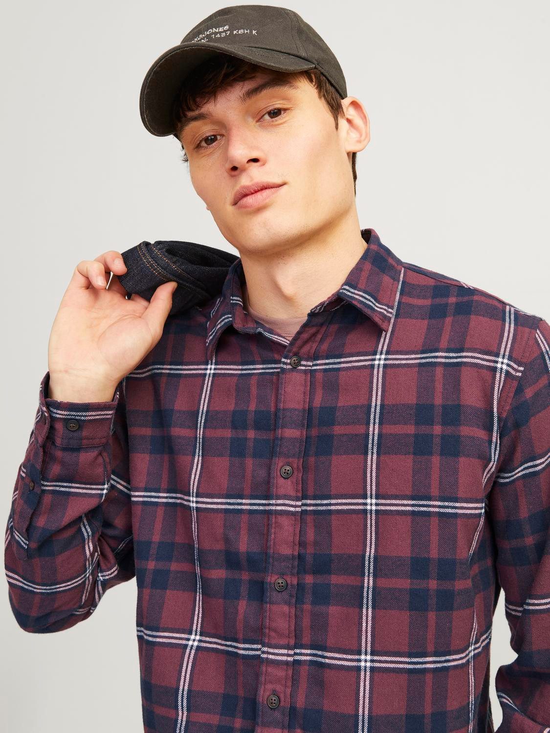 Jack & Jones Langarmhemd JJJOSHUA FALL FLANNEL SHIRT LS günstig online kaufen