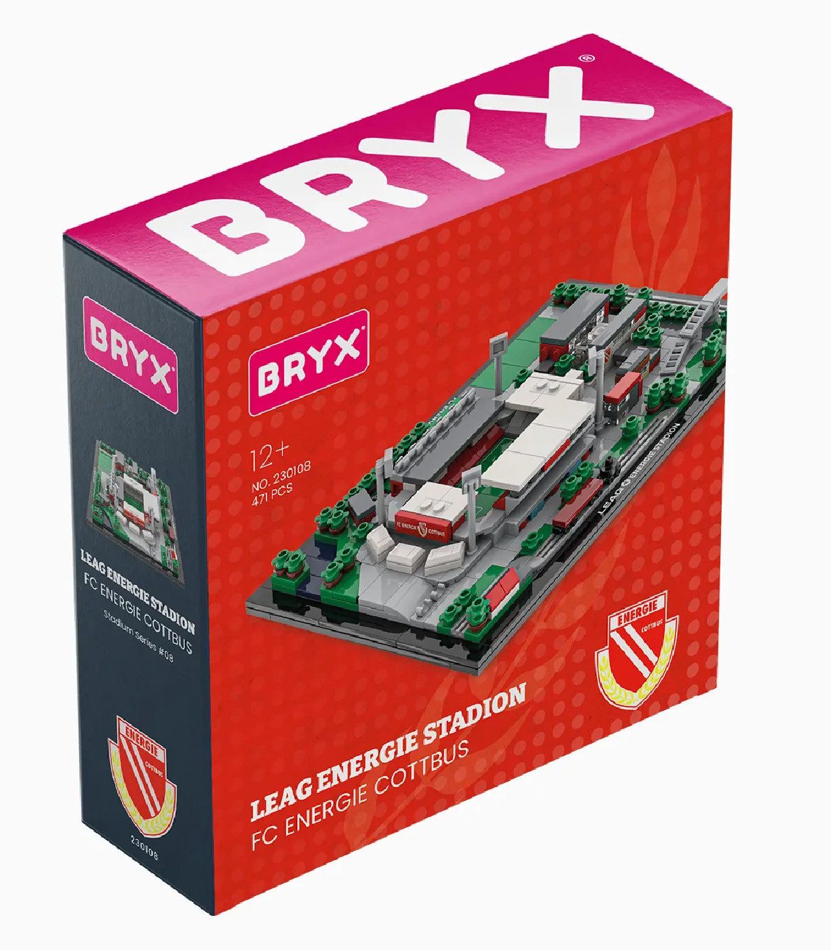 BRYX LEAG Energie Stadion FC Energie Cottbus Konstruktionsspielsteine, (471 St)