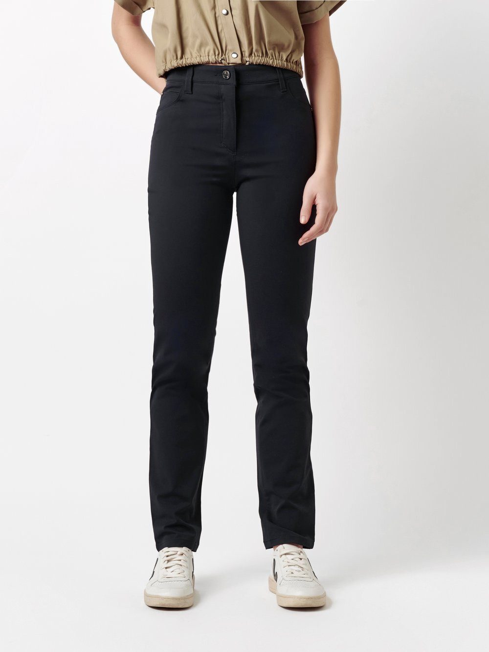 ROSNER Röhrenhose Audrey Slim (1-tlg) aus hochwertigem Techno-Stretch