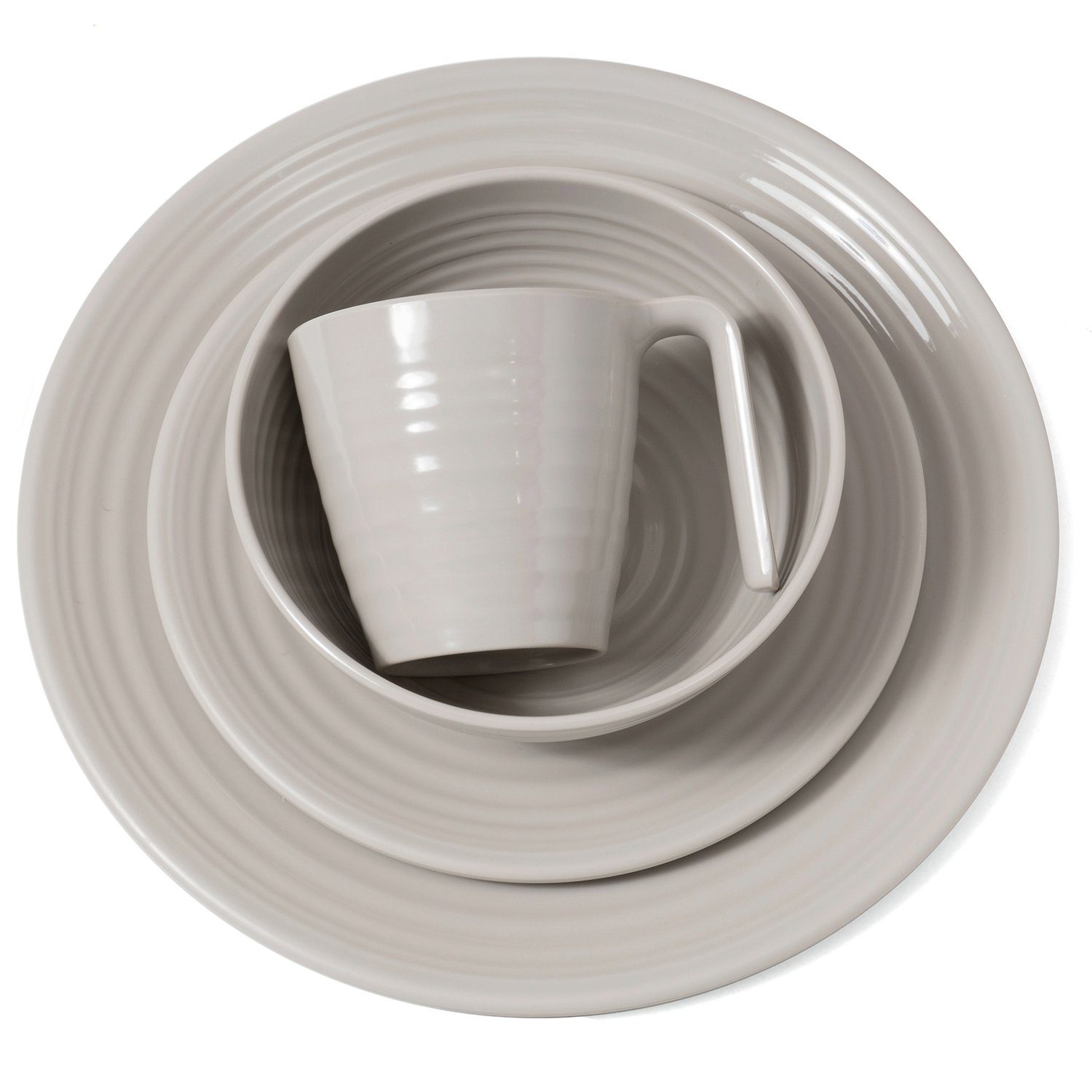 Moritz Geschirr-Set Camping Geschirr Set 1 Person Coffee Design
