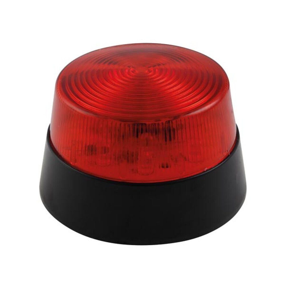 Velleman Rundumleuchte LED-BLITZLICHT - ROT - 12 VDC - ø 77 mm