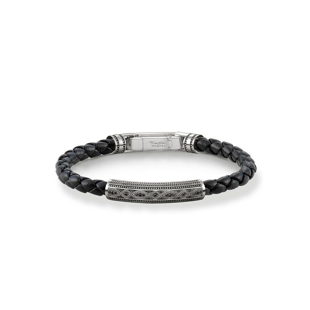 THOMAS SABO Lederarmband A1407-805-11 Armband Rebel at Heart Love Knot  Leder 16,00 cm