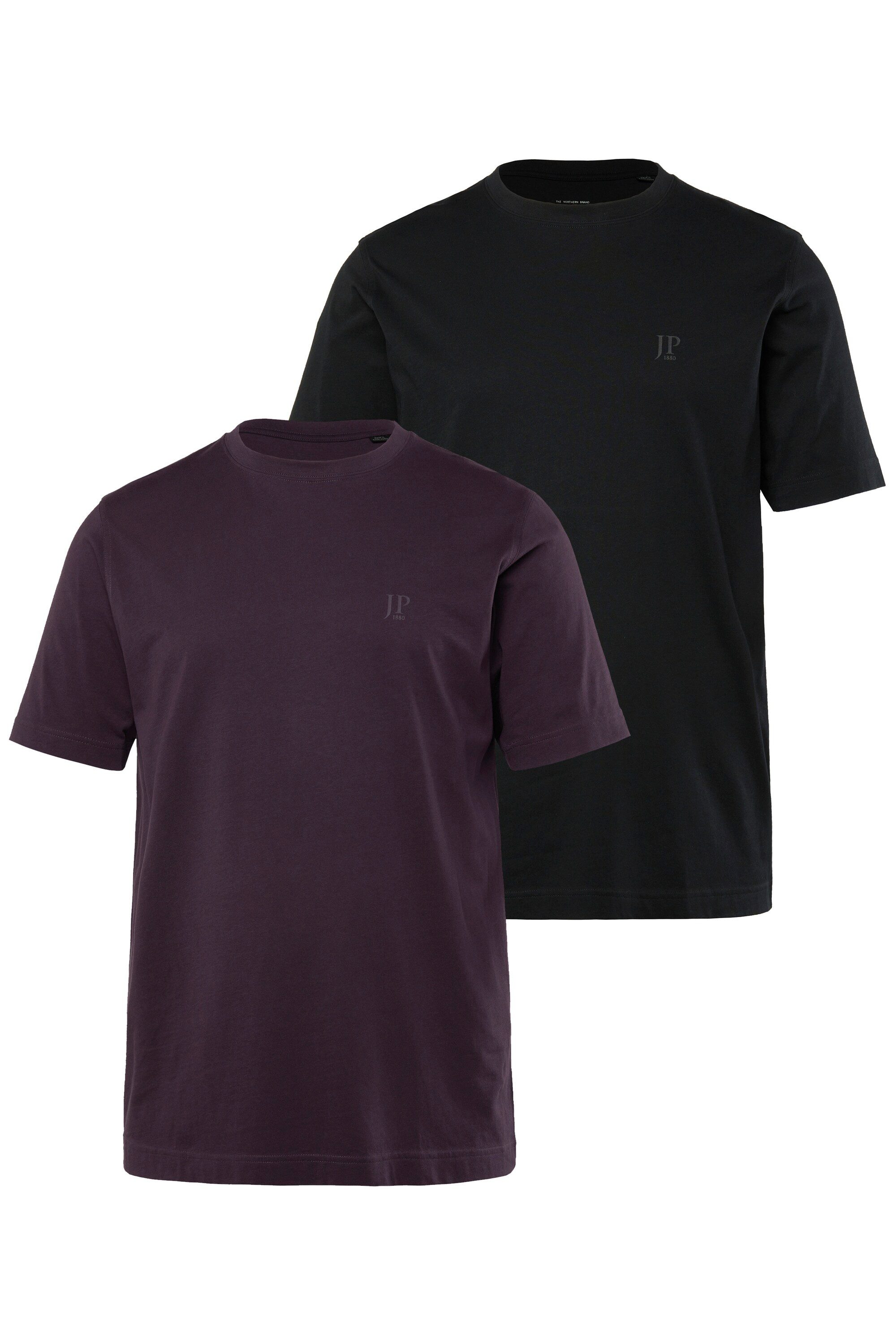 JP1880 T-Shirt T-Shirts Basic 2er-Pack Rundhals günstig online kaufen