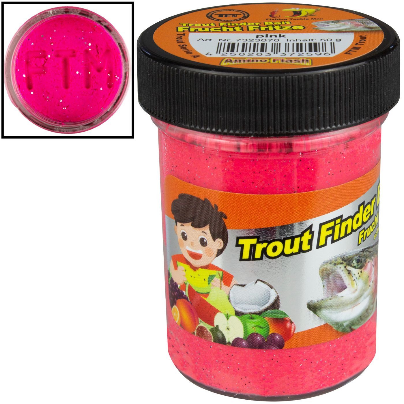 Kunstköder FTM Forellenteig schwimmend - 50g Forellenpaste