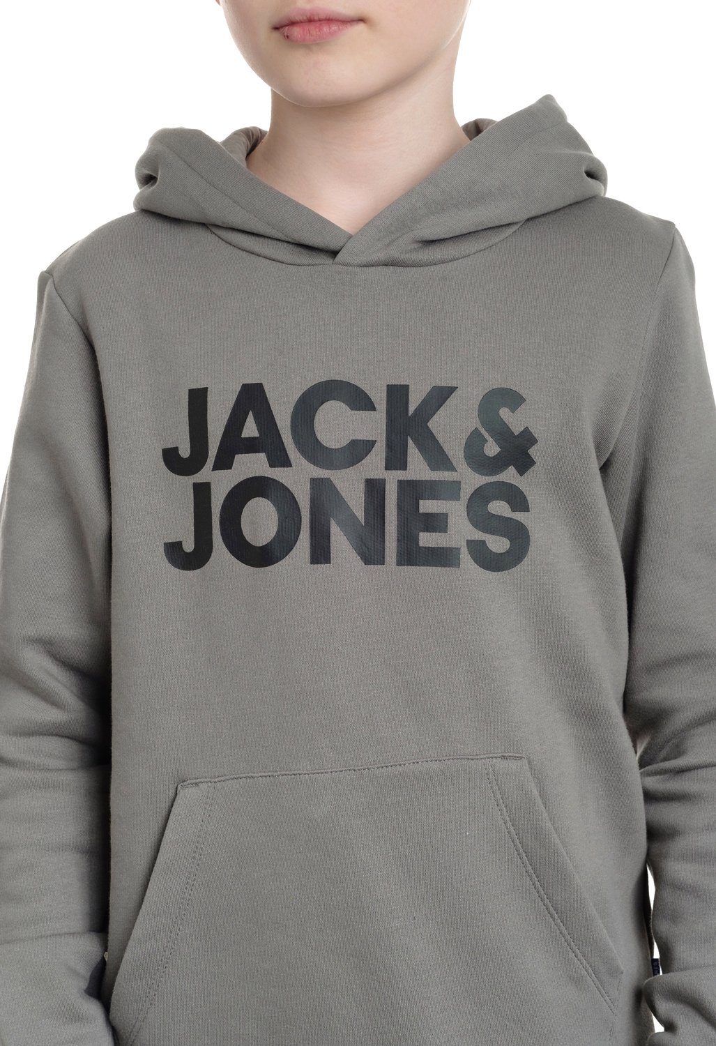 & Jones Jack Junior Sedona-Black Kapuzenpullover Unifarbe