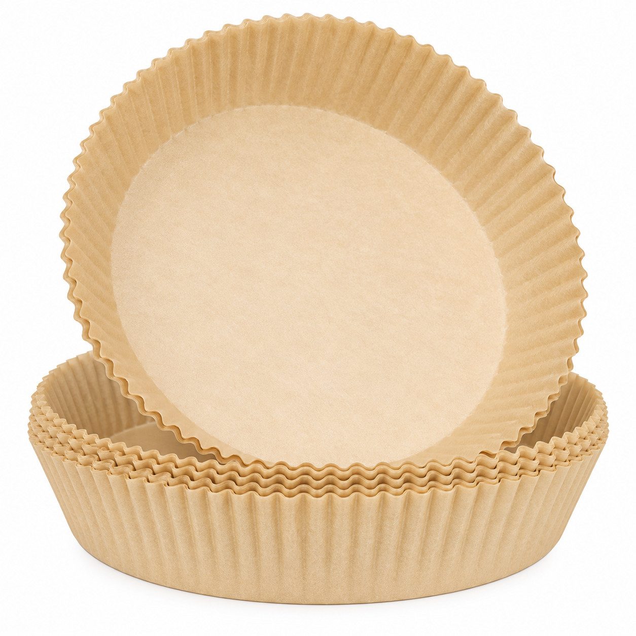 GOLDEN Backpapier Airfryer Backpapier rund, 50 Stück, Boden Ø 16 cm