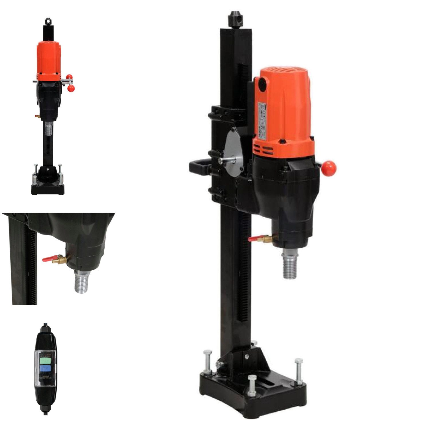 Yato Kernbohrmaschine Kernbohrgerät 2800W bis 300mm,Diamant Kernbohrmaschine, 230 V, (Kernbohrgerät 2800W bis 300mm,Diamant Kernbohrmaschine)