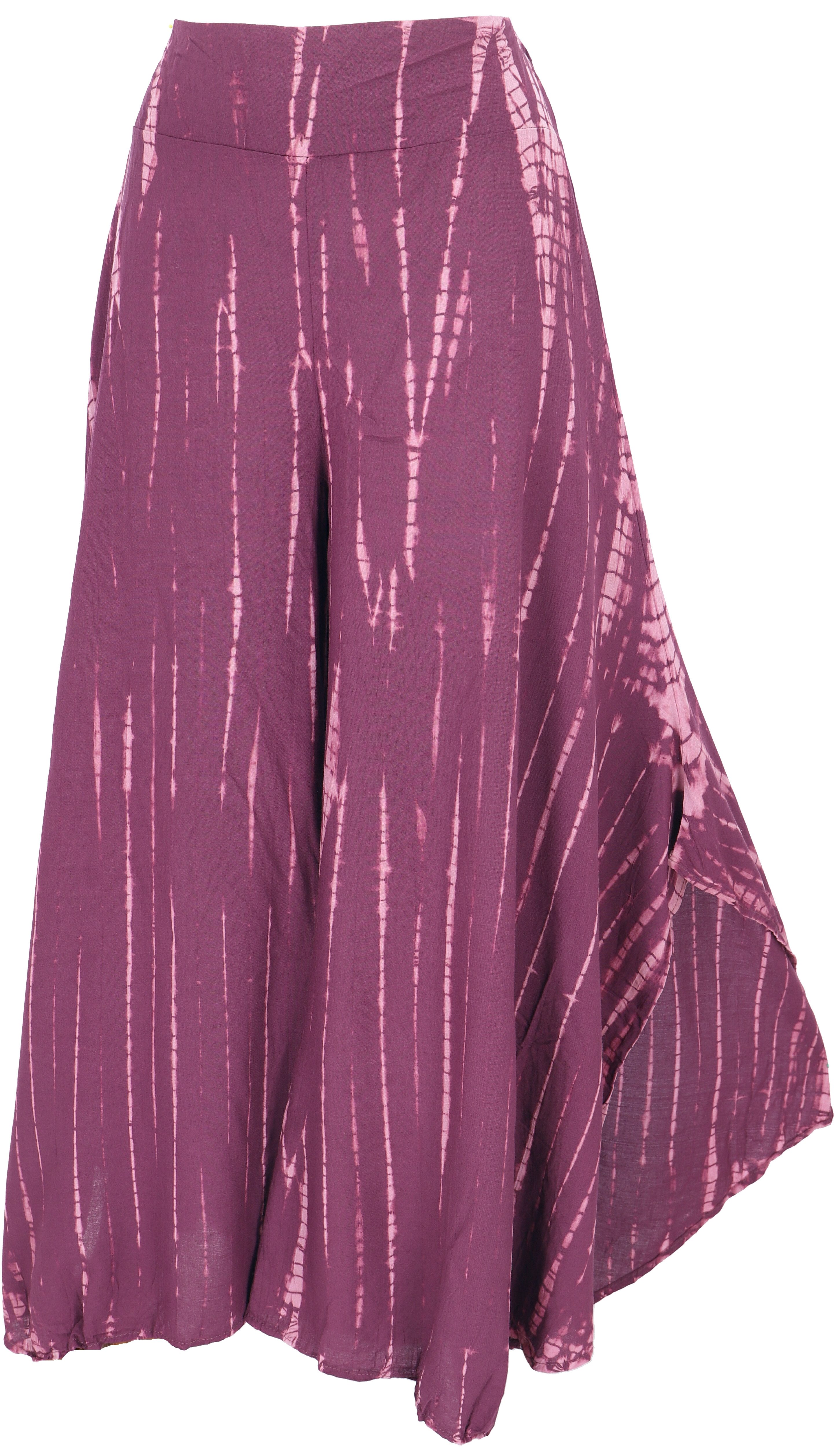 Guru-Shop Relaxhose Palazzohose, offene Boho Sommerhose, günstig online kaufen