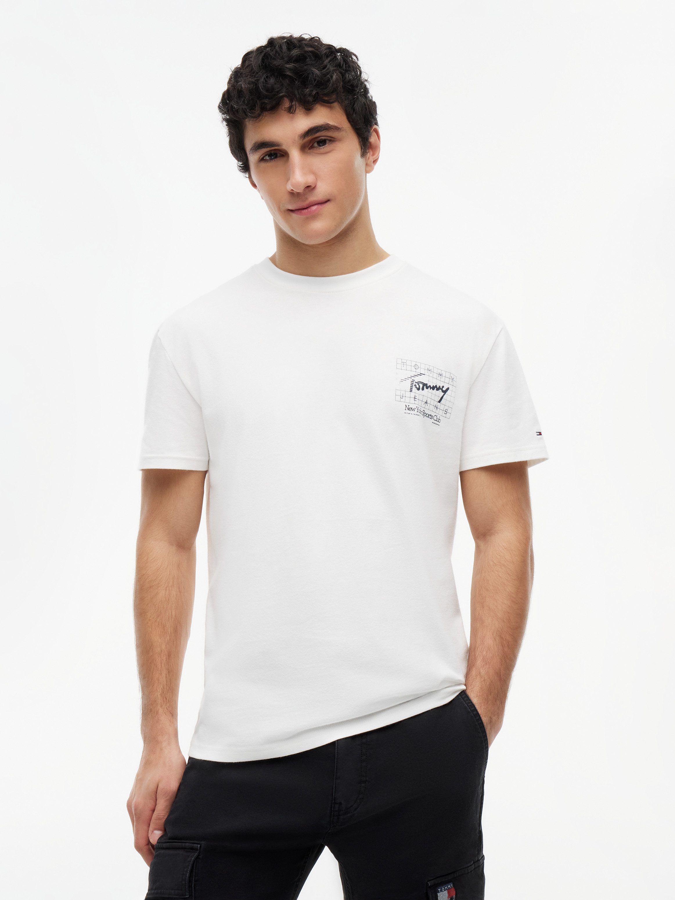 Tommy Jeans T-Shirt TJM REGULAR SIGNATURE FLAG
