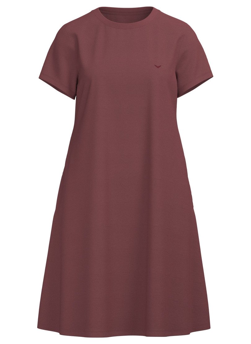 Jerseykleid TRIGEMA Kleid in Piqué-Qualität