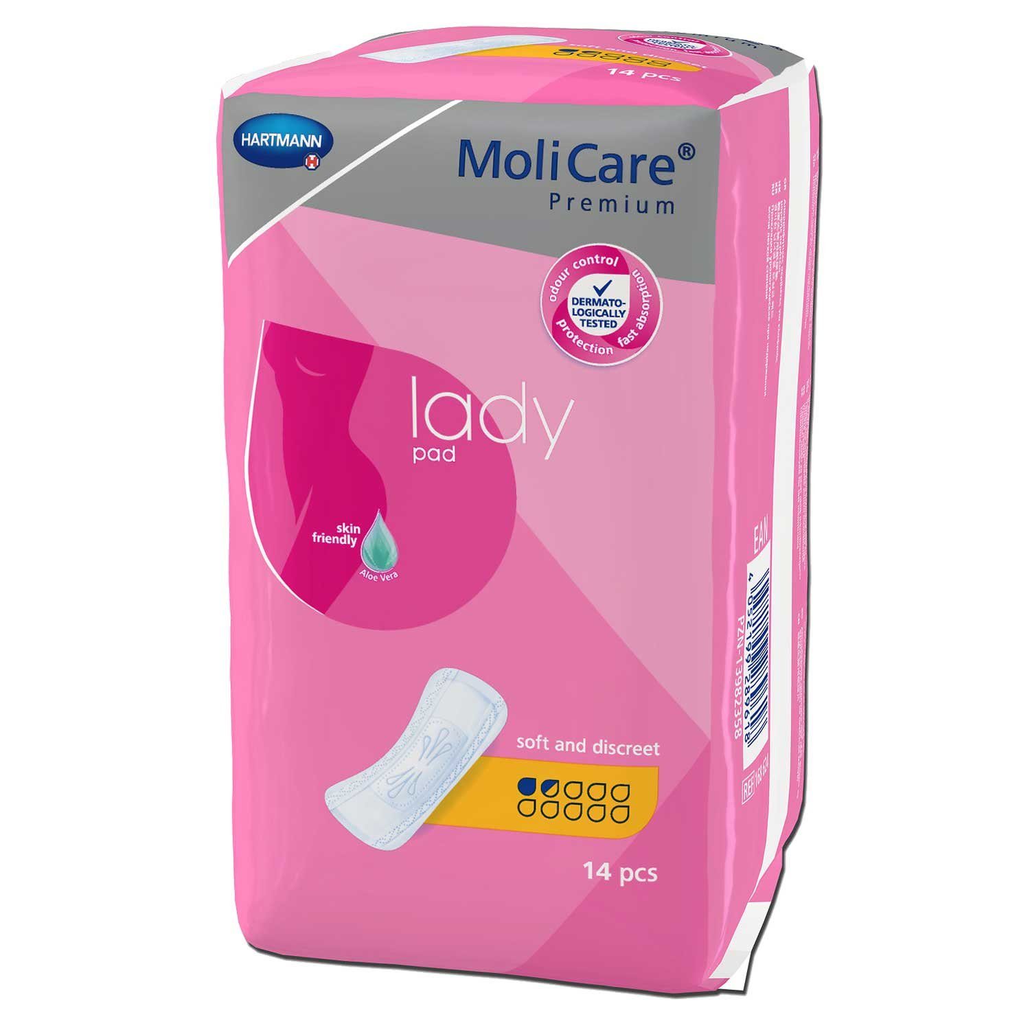 Molicare Inkontinenz-Einlage MoliCare Premium Lady Pad 0,5 Tropfen 3 x 28 Stück